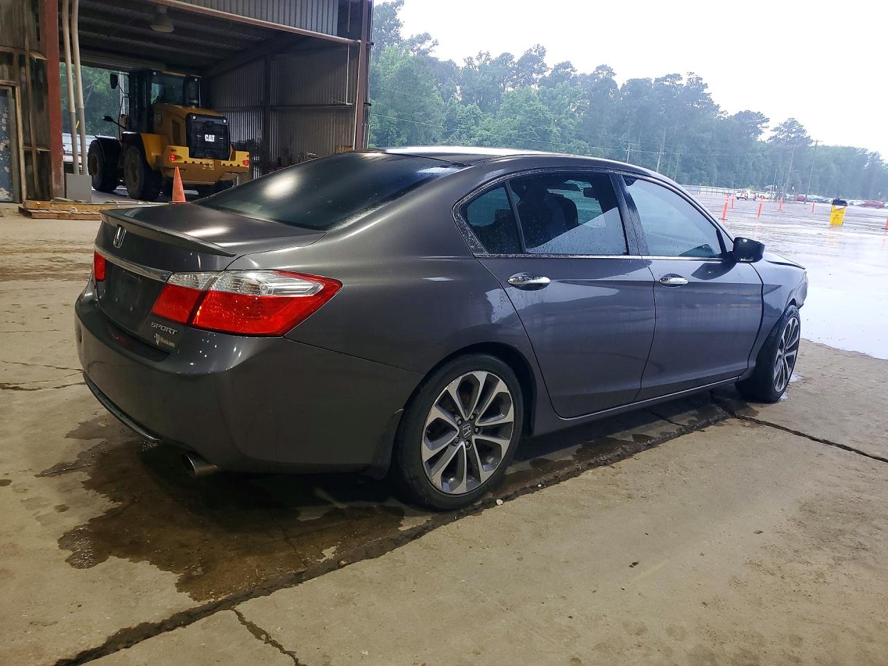 2014 Honda Accord Sport Gray vin: 1HGCR2F53EA277620