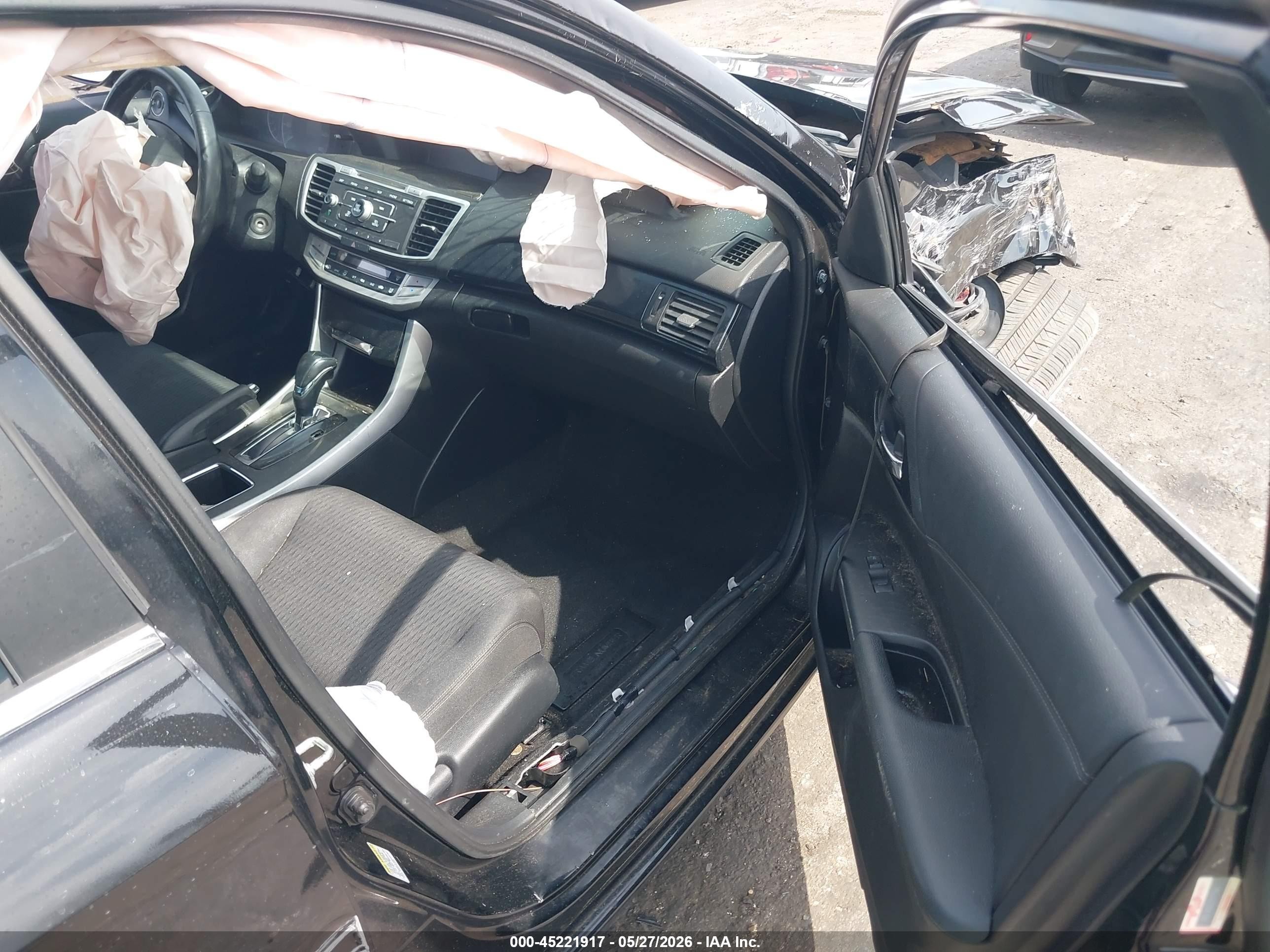 2014 Honda Accord Sport Black vin: 1HGCR2F53EA284776