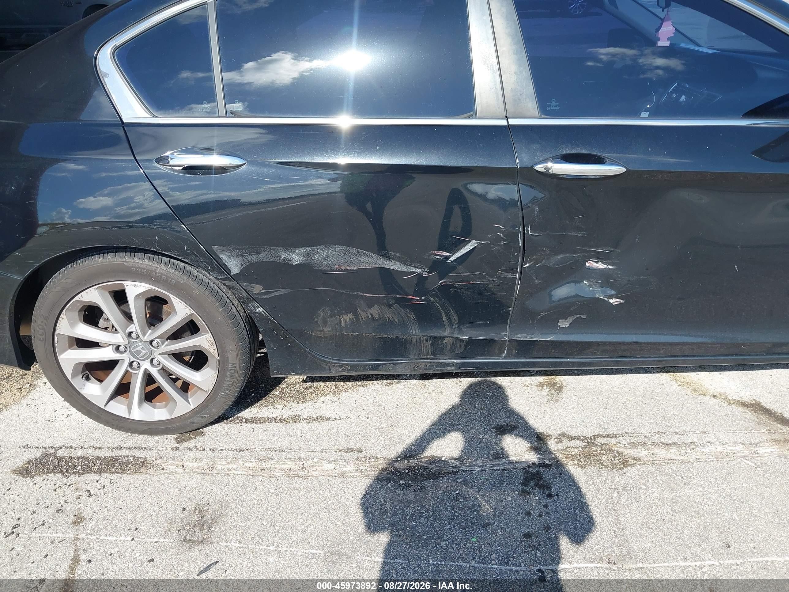 2015 Honda Accord Sport Black vin: 1HGCR2F53FA020152