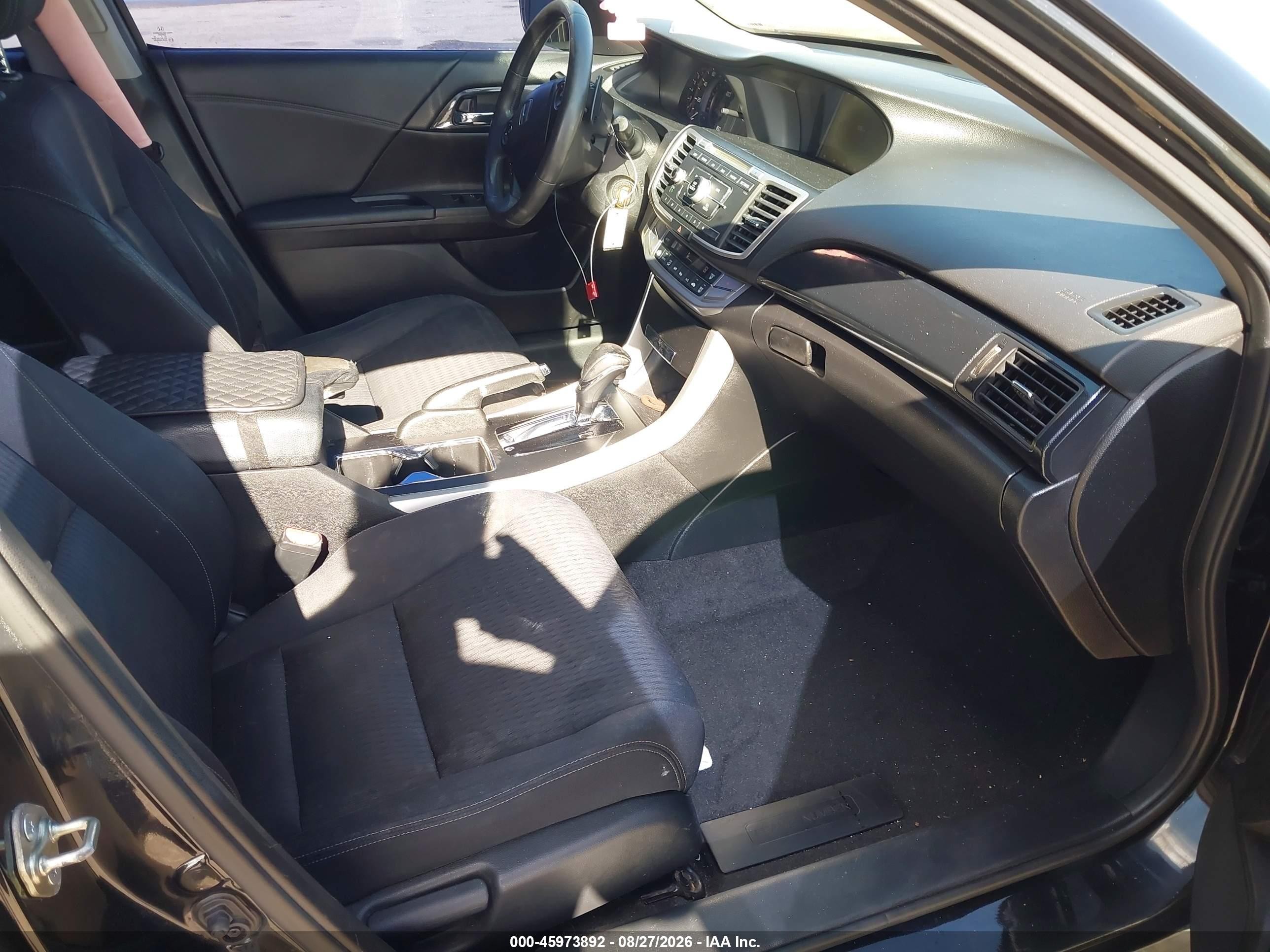 2015 Honda Accord Sport Black vin: 1HGCR2F53FA020152
