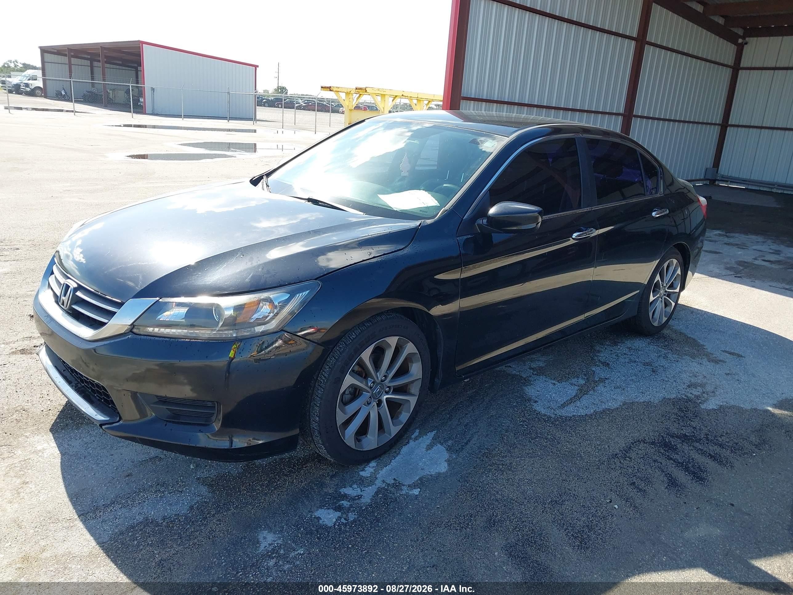 2015 Honda Accord Sport Black vin: 1HGCR2F53FA020152
