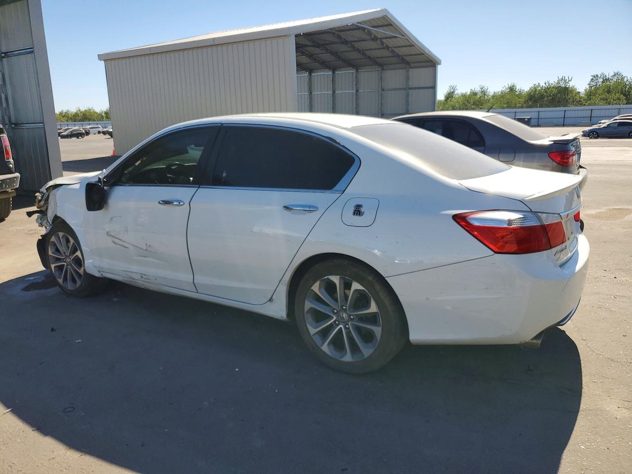 2015 Honda Accord Sport Белый vin: 1HGCR2F53FA021849