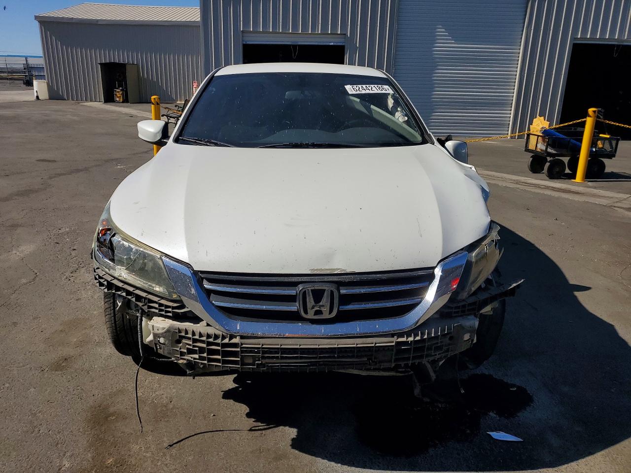 2015 Honda Accord Sport Белый vin: 1HGCR2F53FA021849