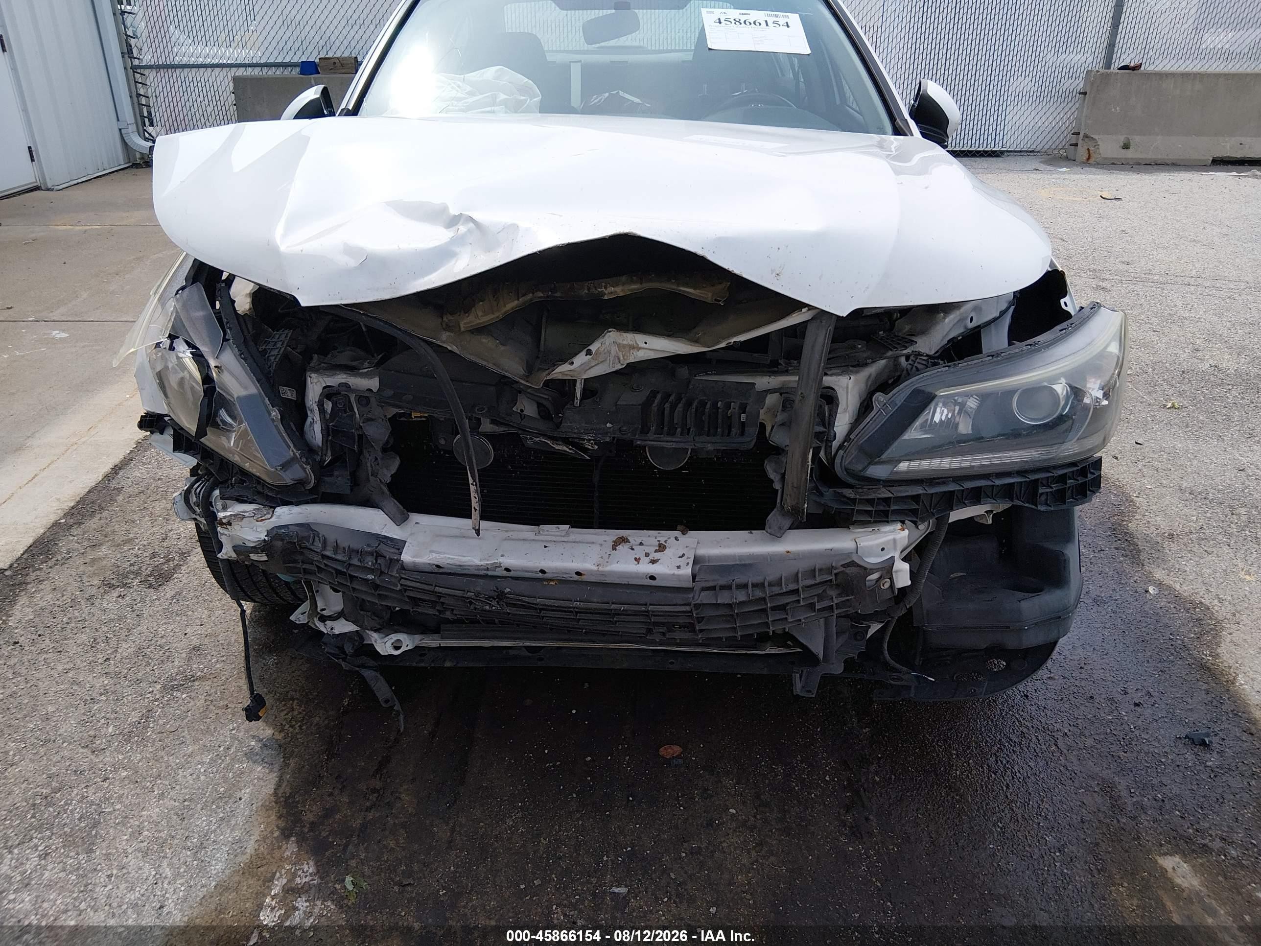 2015 Honda Accord Sport White vin: 1HGCR2F53FA034116