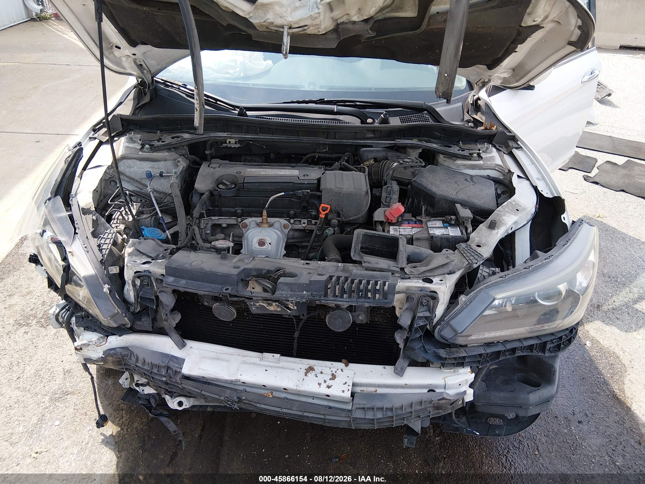 2015 Honda Accord Sport White vin: 1HGCR2F53FA034116