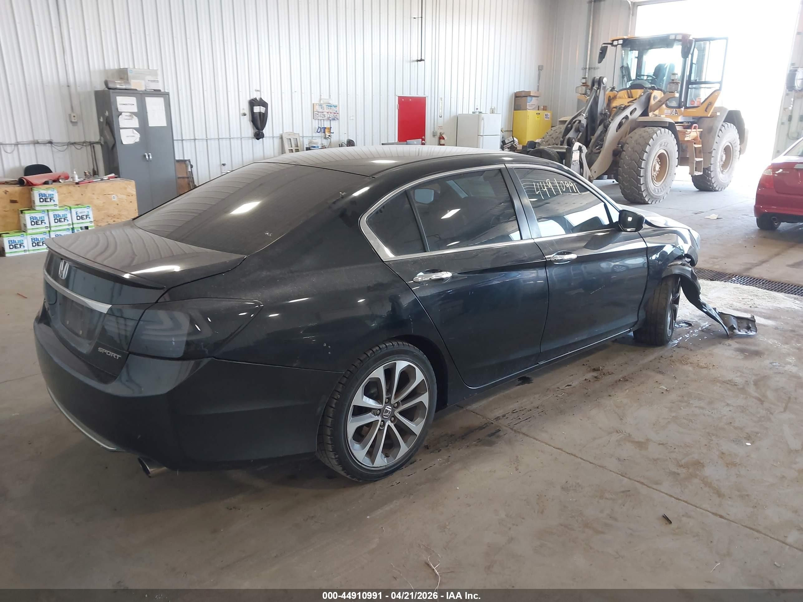 2015 Honda Accord Sport Black vin: 1HGCR2F53FA054236