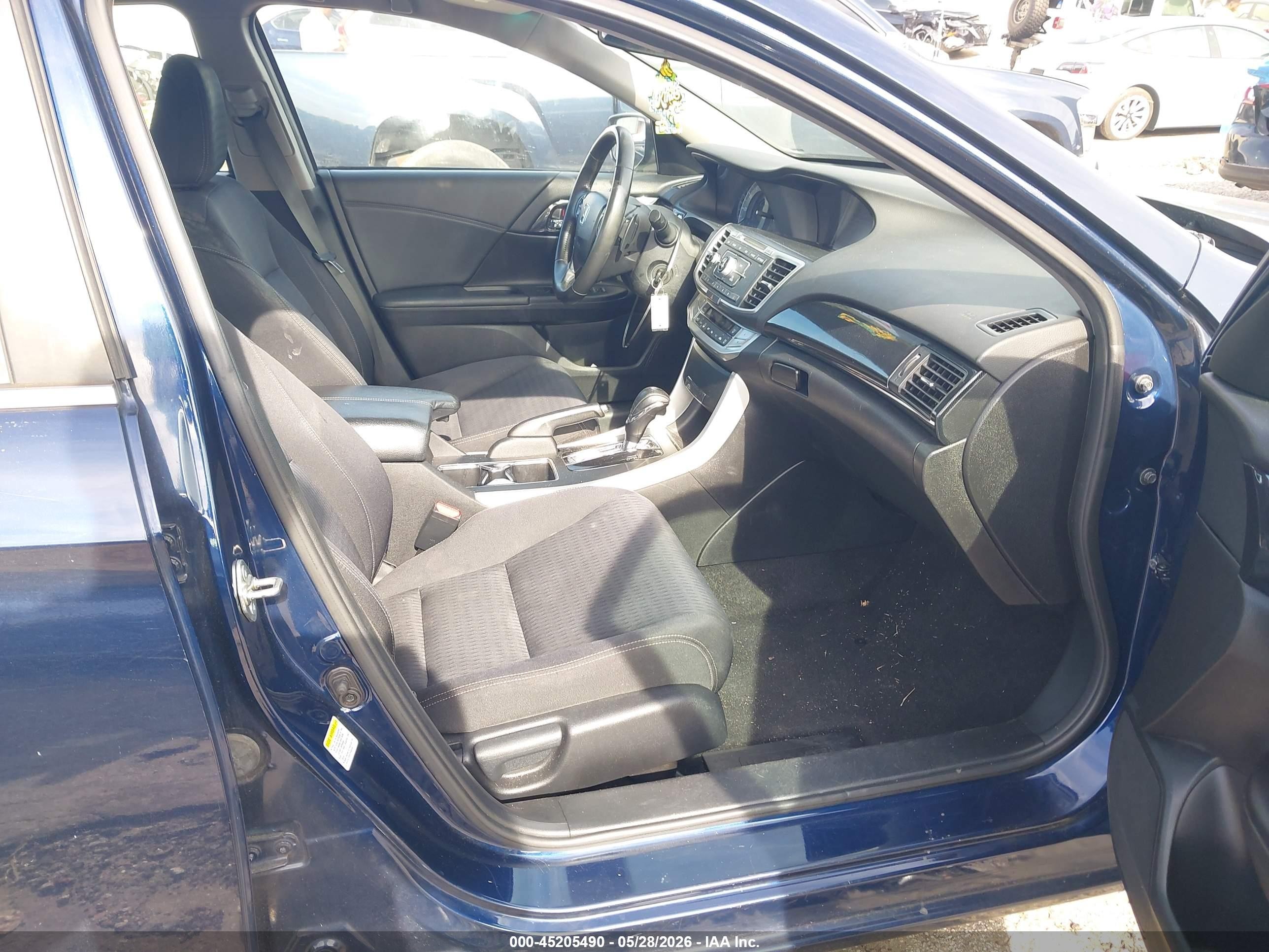 2015 Honda Accord Sport Blue vin: 1HGCR2F53FA066743