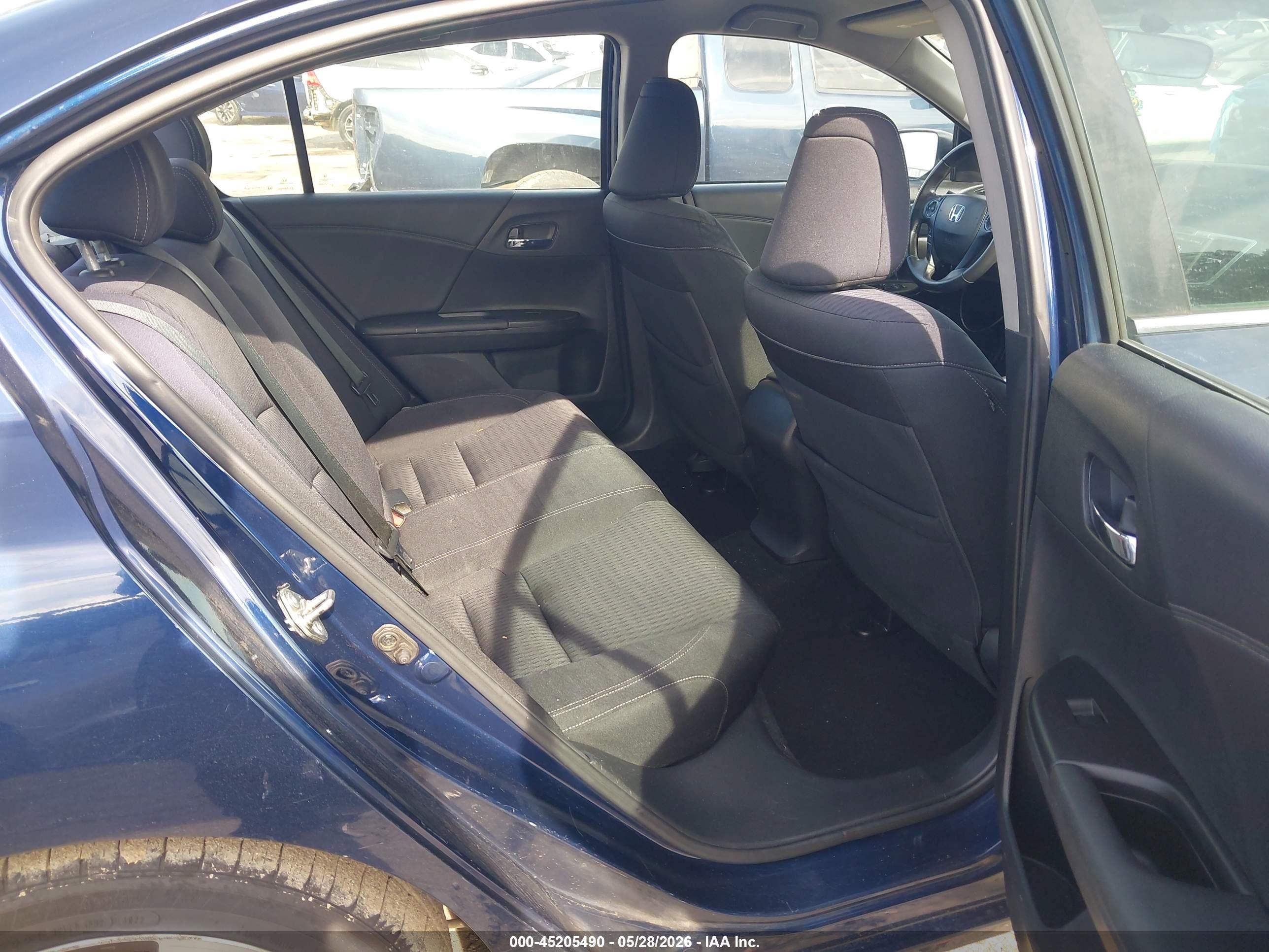 2015 Honda Accord Sport Blue vin: 1HGCR2F53FA066743