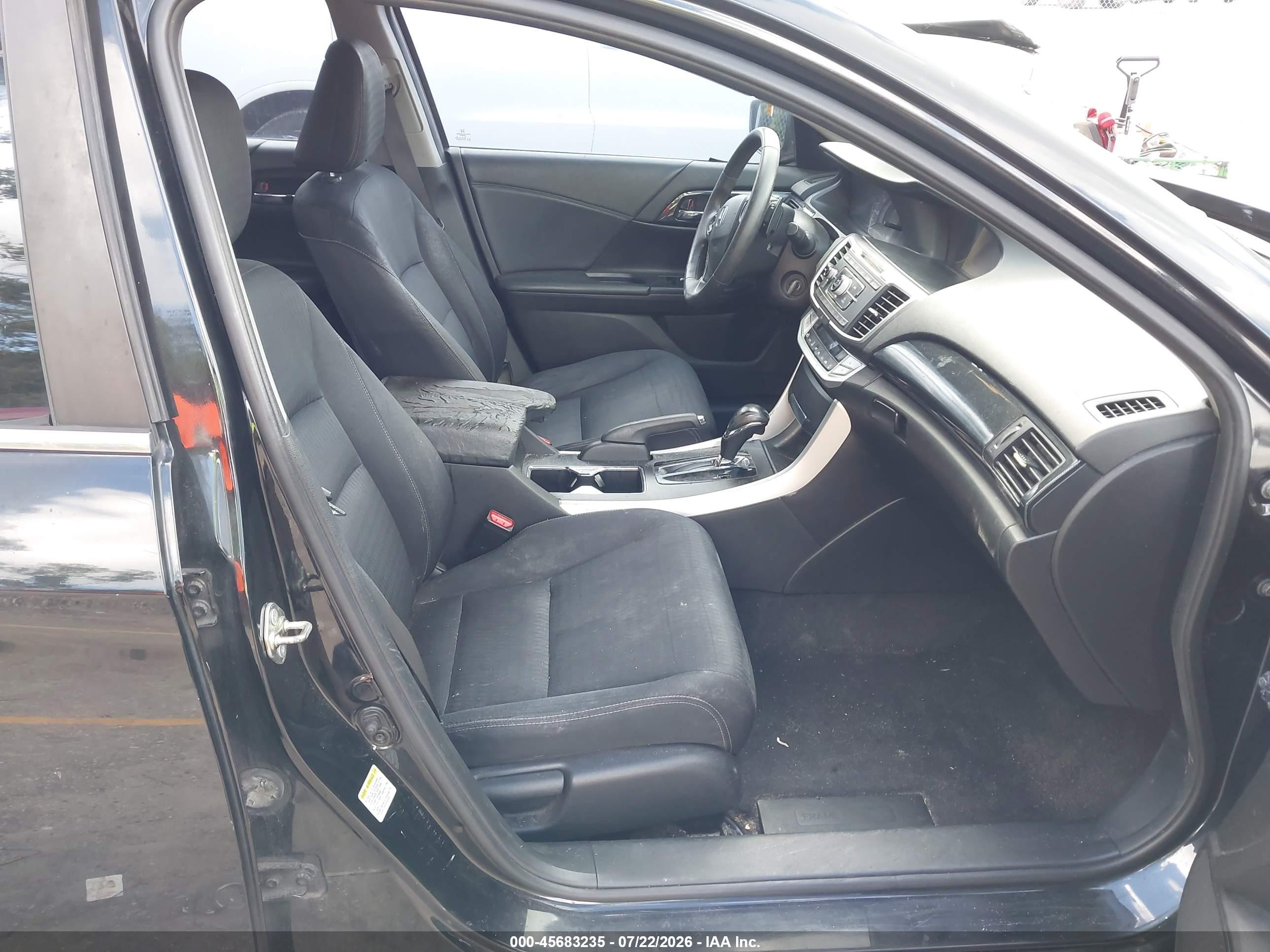 2015 Honda Accord Sport Black vin: 1HGCR2F53FA094221