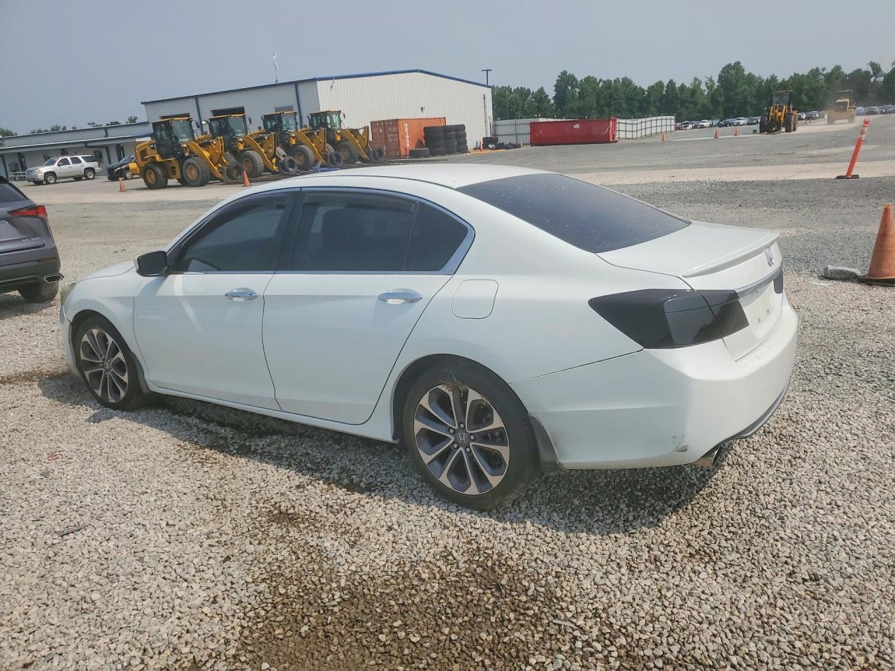 2015 Honda Accord Sport White vin: 1HGCR2F53FA102284