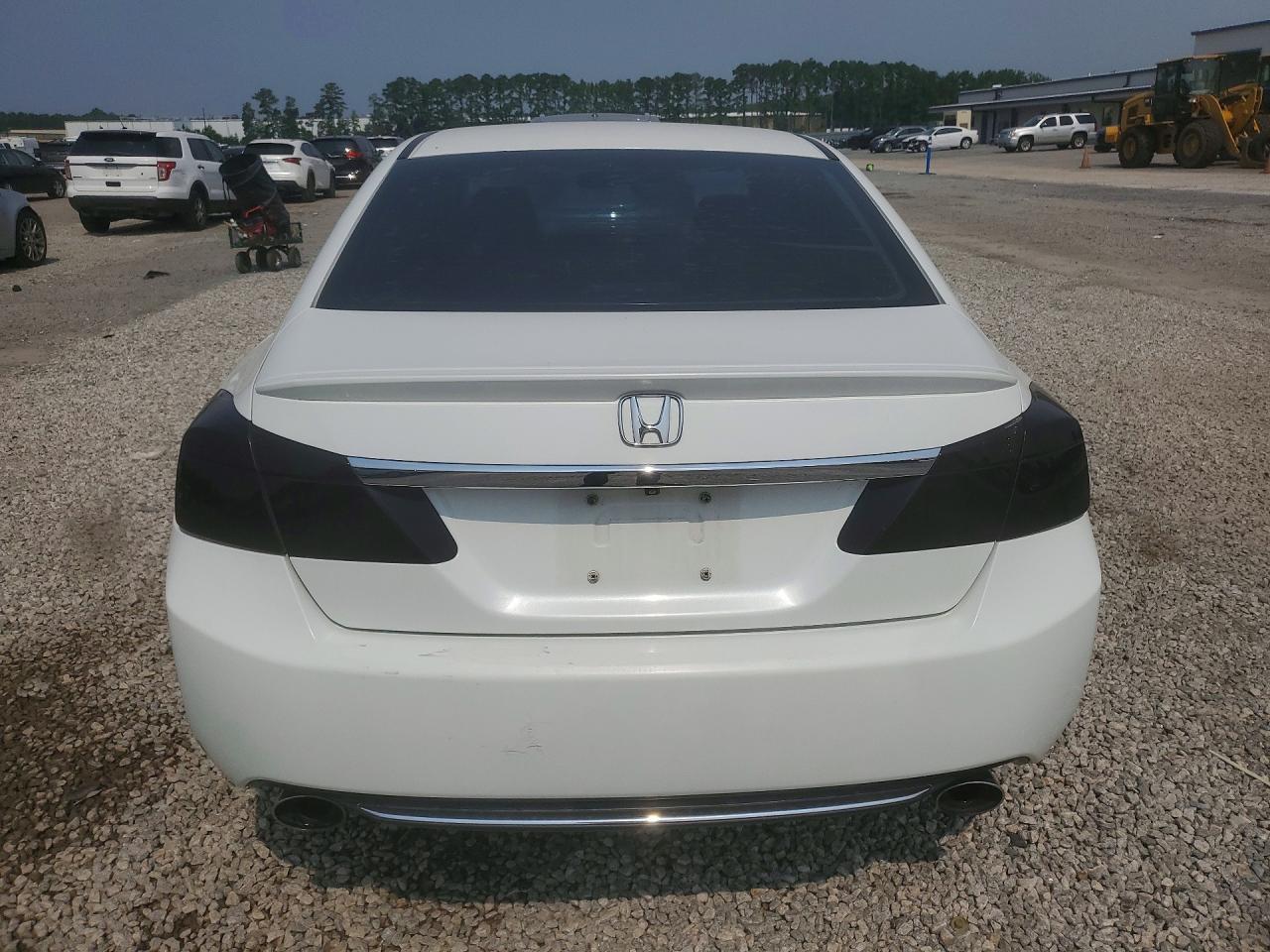 2015 Honda Accord Sport White vin: 1HGCR2F53FA102284