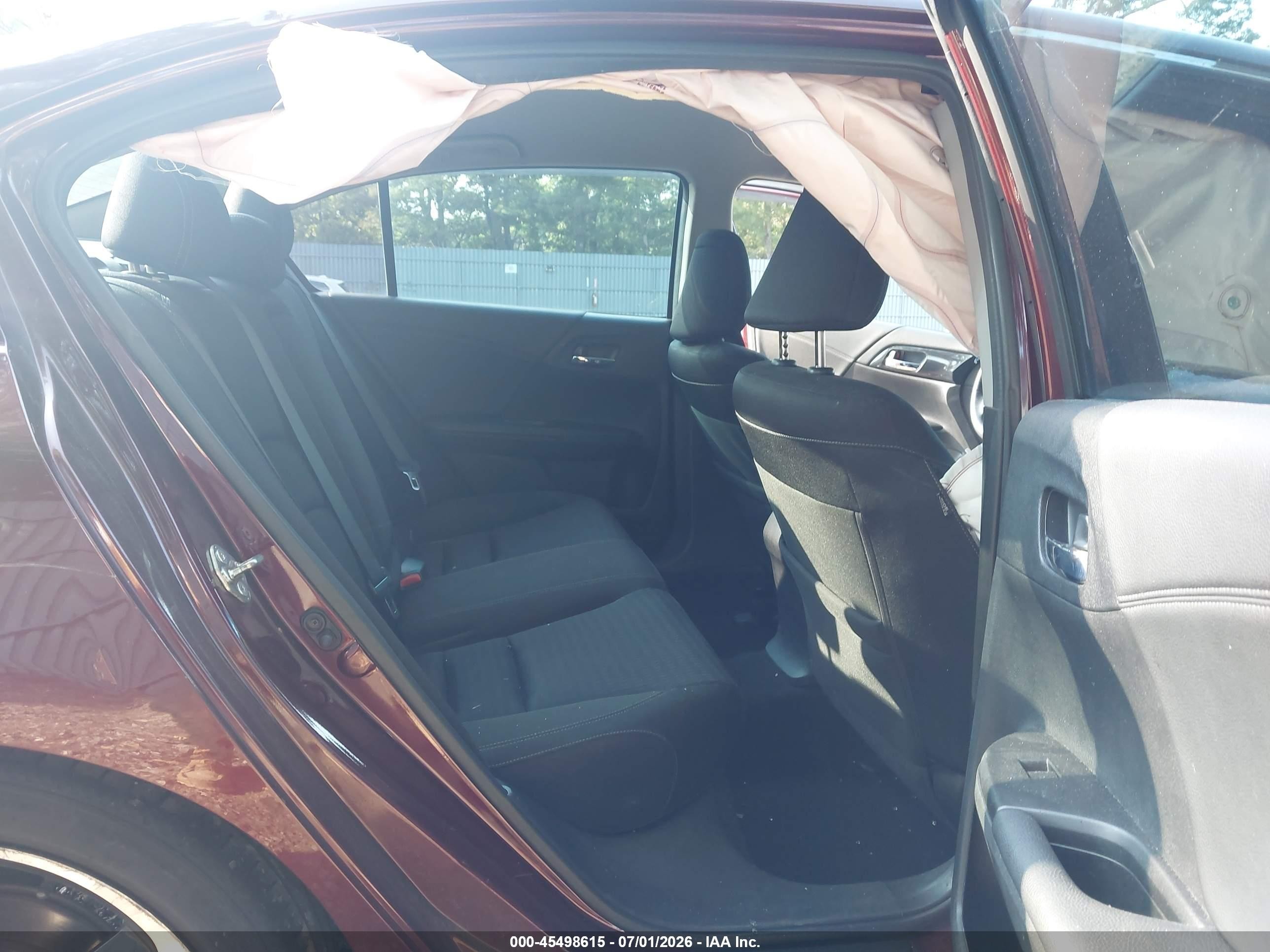 2015 Honda Accord Sport Maroon vin: 1HGCR2F53FA109915