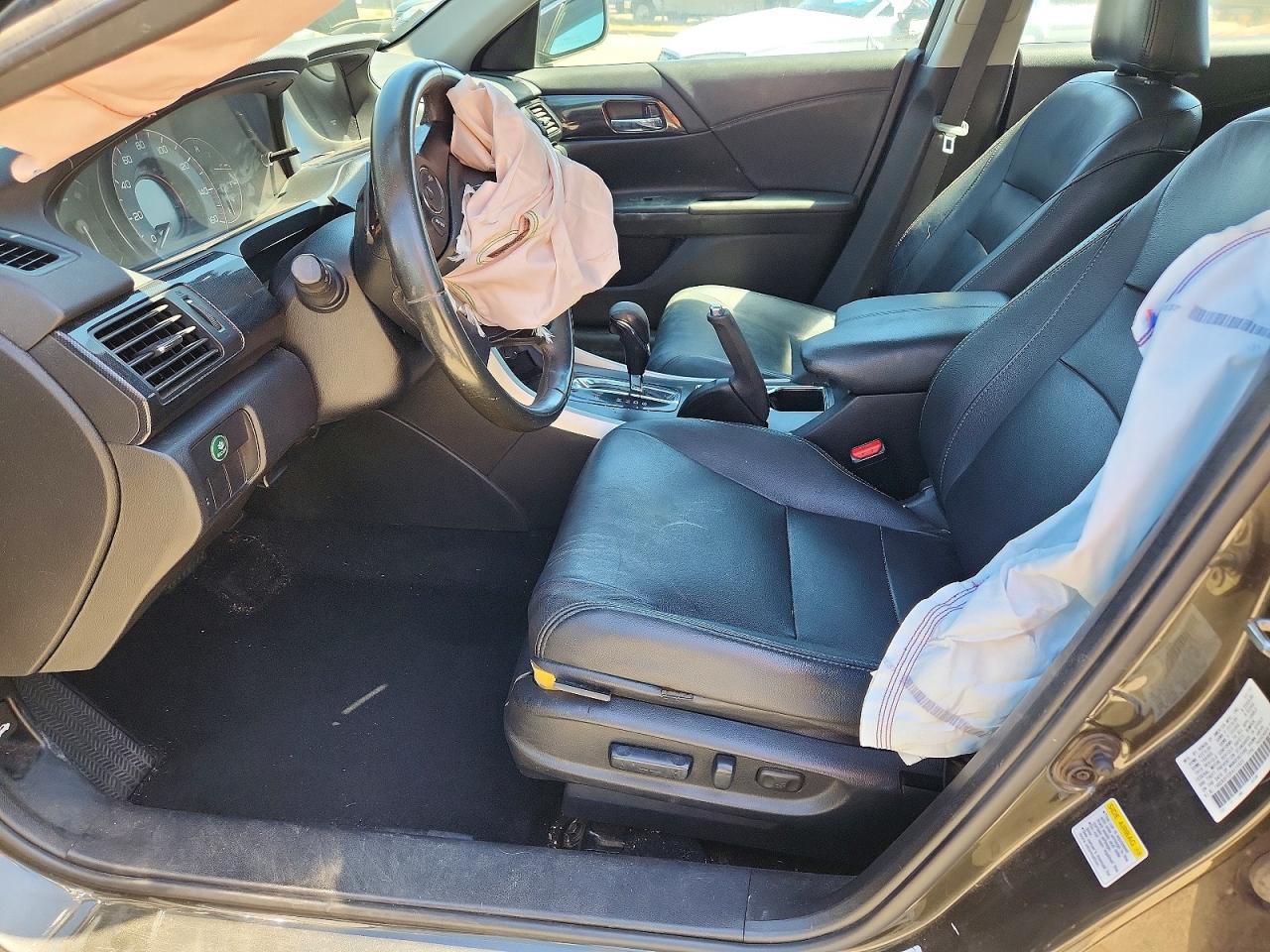 2015 Honda Accord Sport Gray vin: 1HGCR2F53FA110420