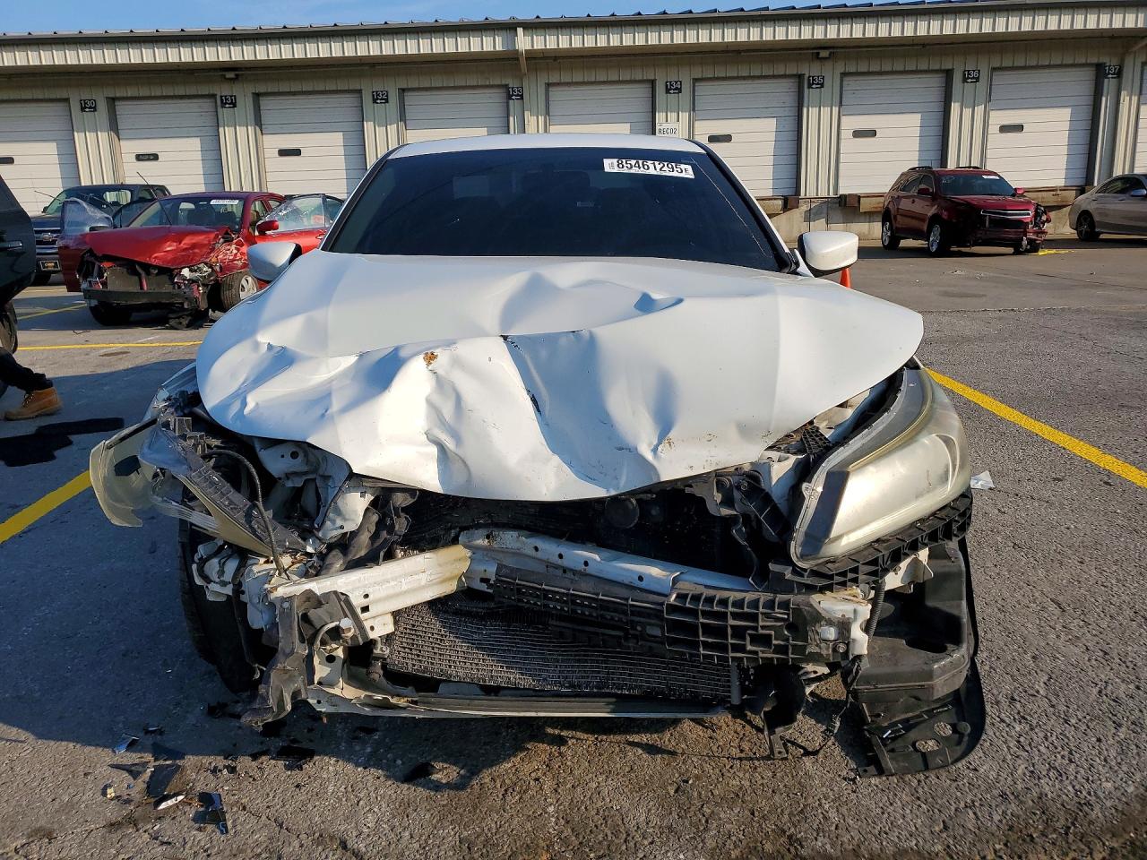 2015 Honda Accord Sport White vin: 1HGCR2F53FA130697