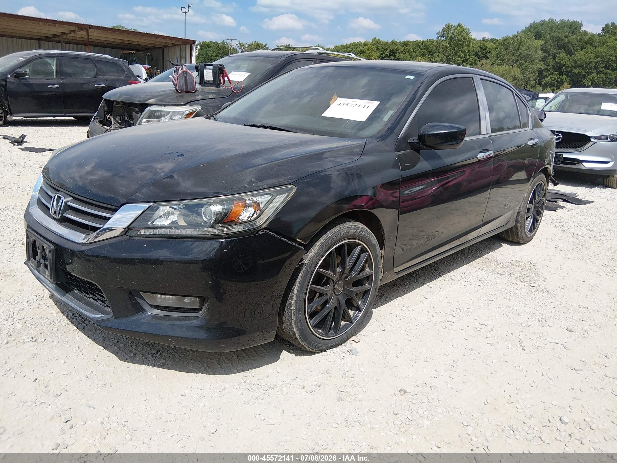 2015 Honda Accord Sport Black vin: 1HGCR2F53FA132692