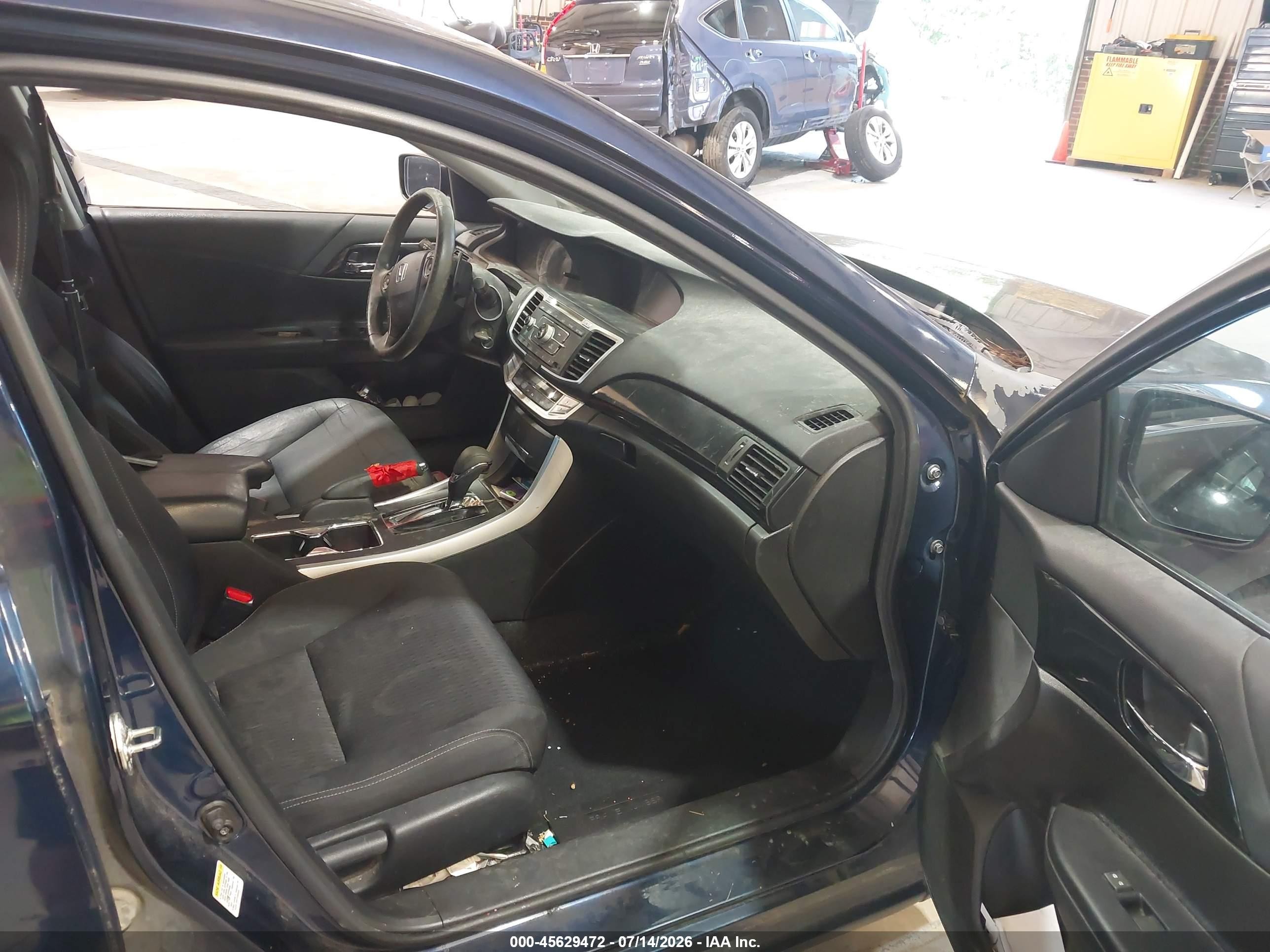 2015 Honda Accord Sport Blue vin: 1HGCR2F53FA134295