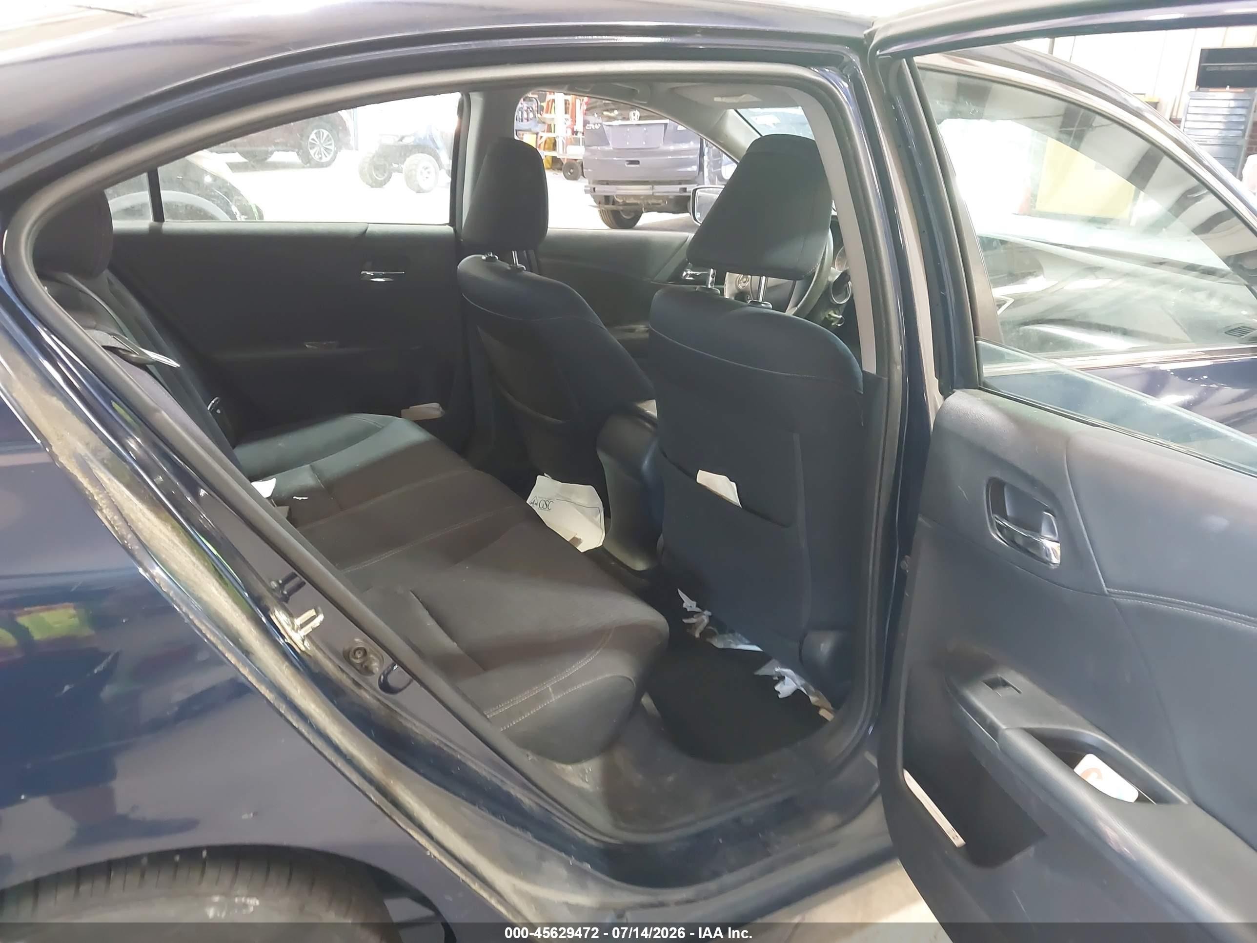 2015 Honda Accord Sport Blue vin: 1HGCR2F53FA134295