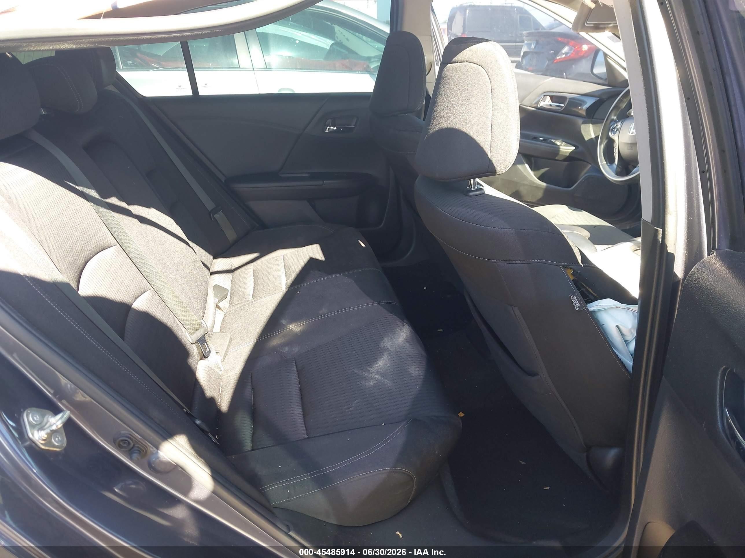 2015 Honda Accord Sport Gray vin: 1HGCR2F53FA148889