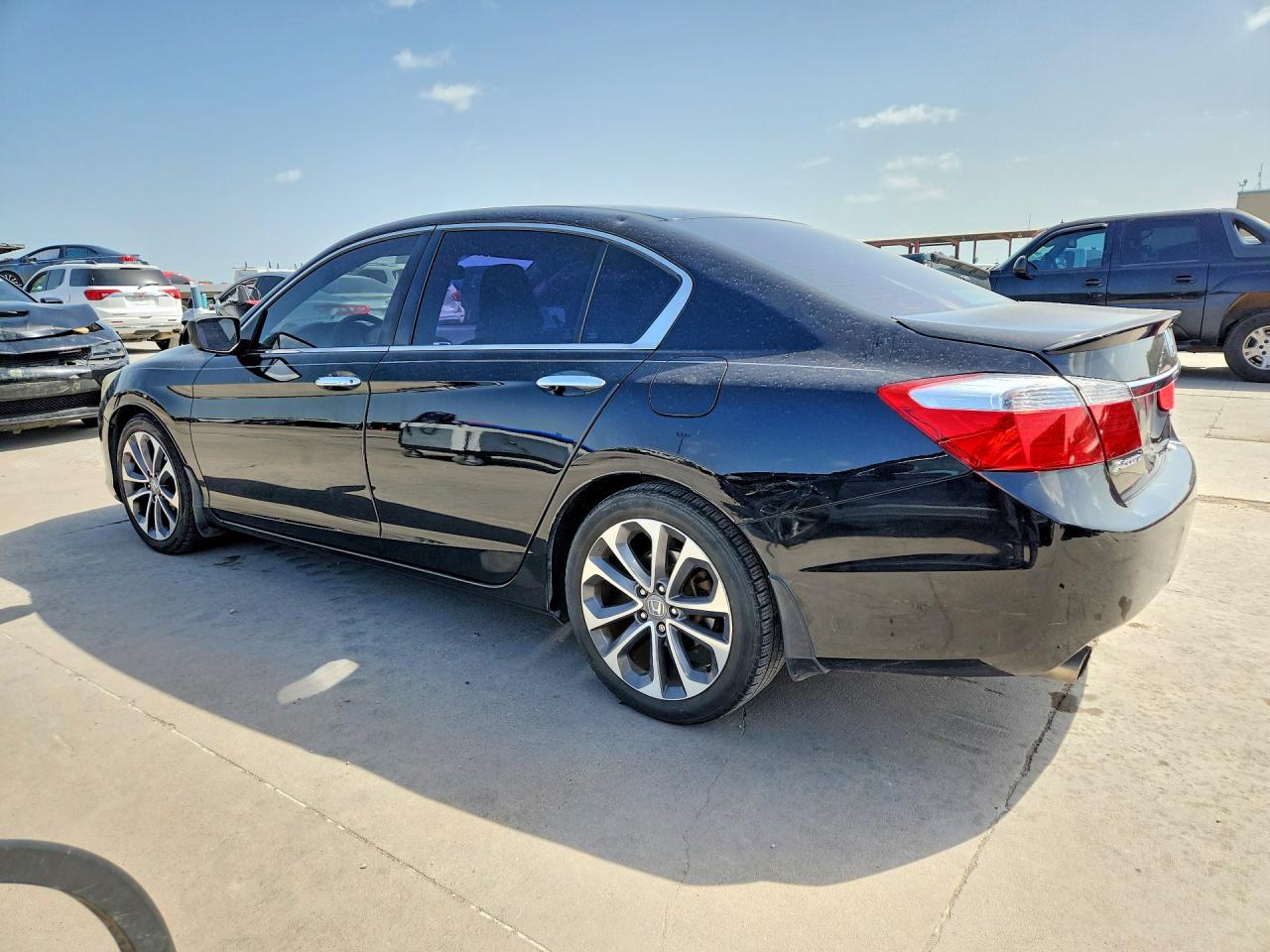 2015 Honda Accord Sport Black vin: 1HGCR2F53FA163523