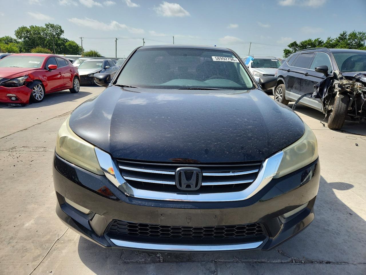 2015 Honda Accord Sport Black vin: 1HGCR2F53FA163523