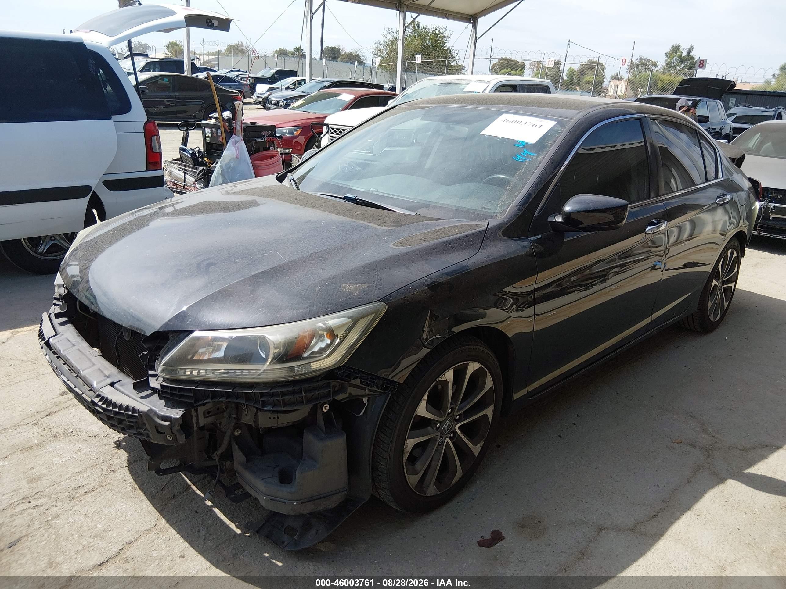 2015 Honda Accord Sport Black vin: 1HGCR2F53FA178006