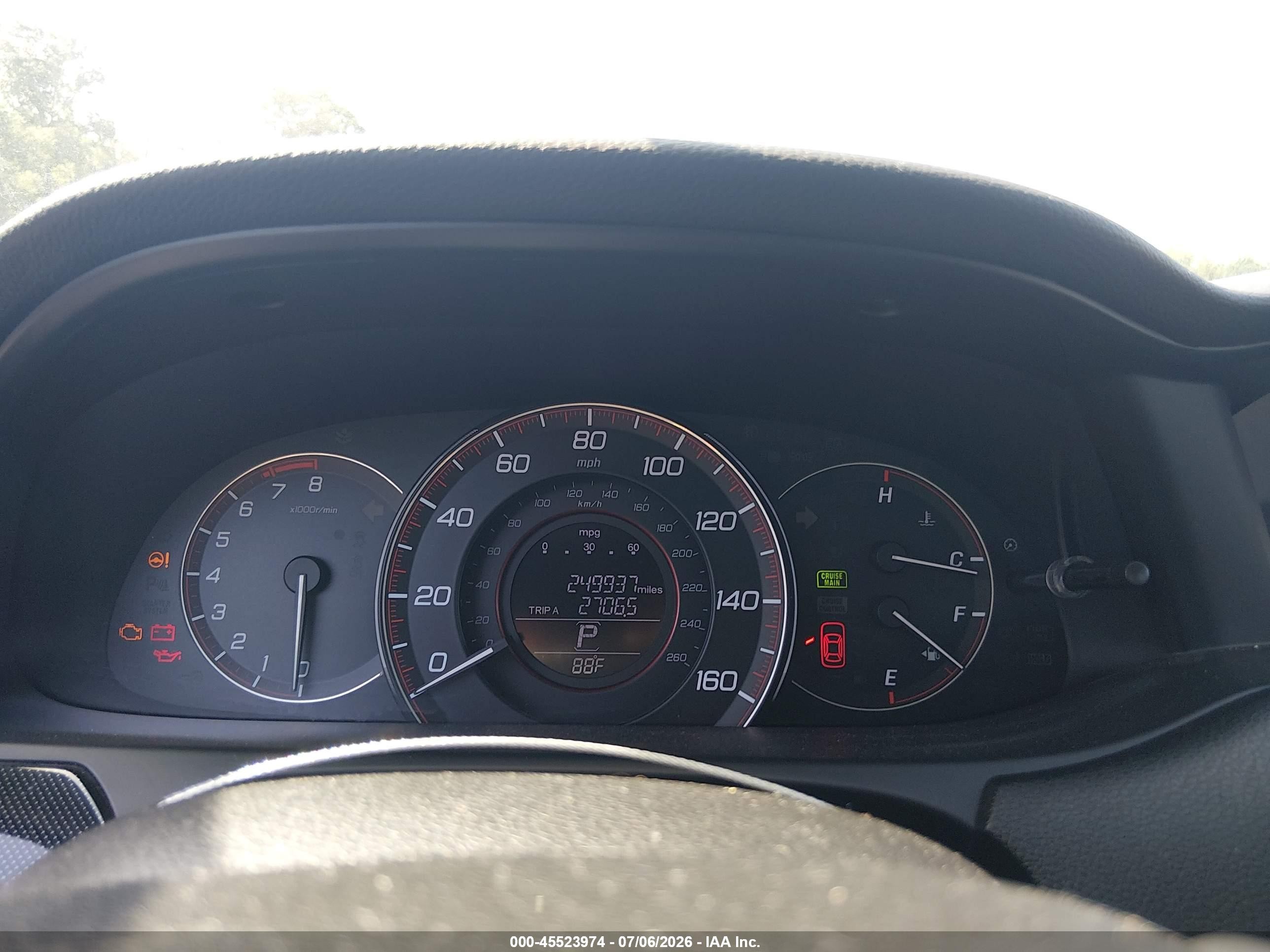 2015 Honda Accord Sport Blue vin: 1HGCR2F53FA181570