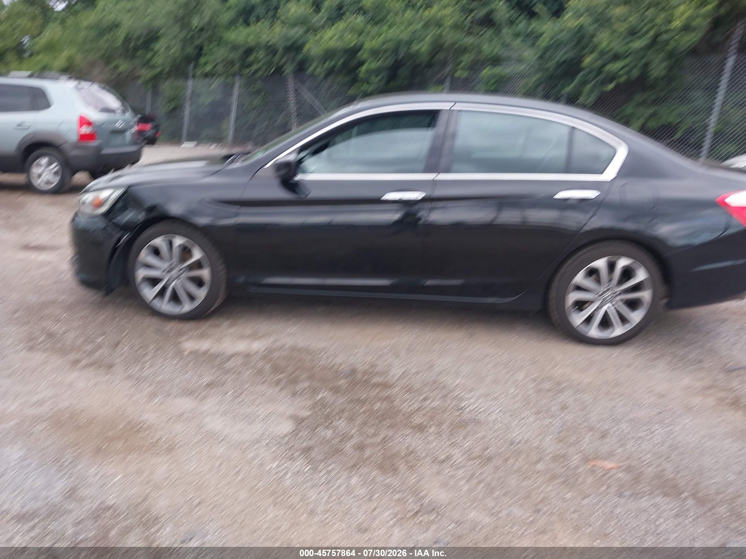 2015 Honda Accord Sport Black vin: 1HGCR2F53FA181813
