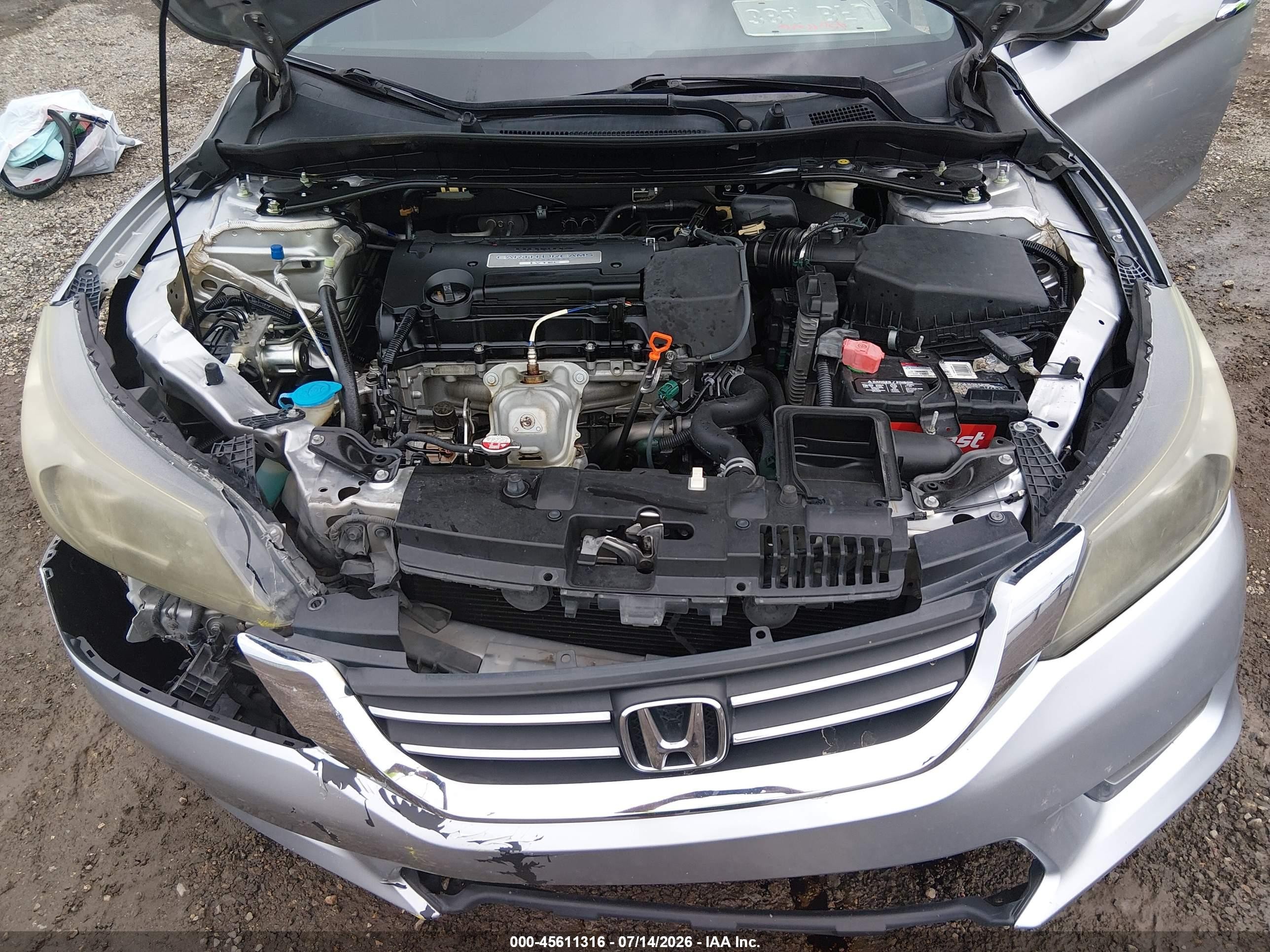 2015 Honda Accord Sport Silver vin: 1HGCR2F53FA186784