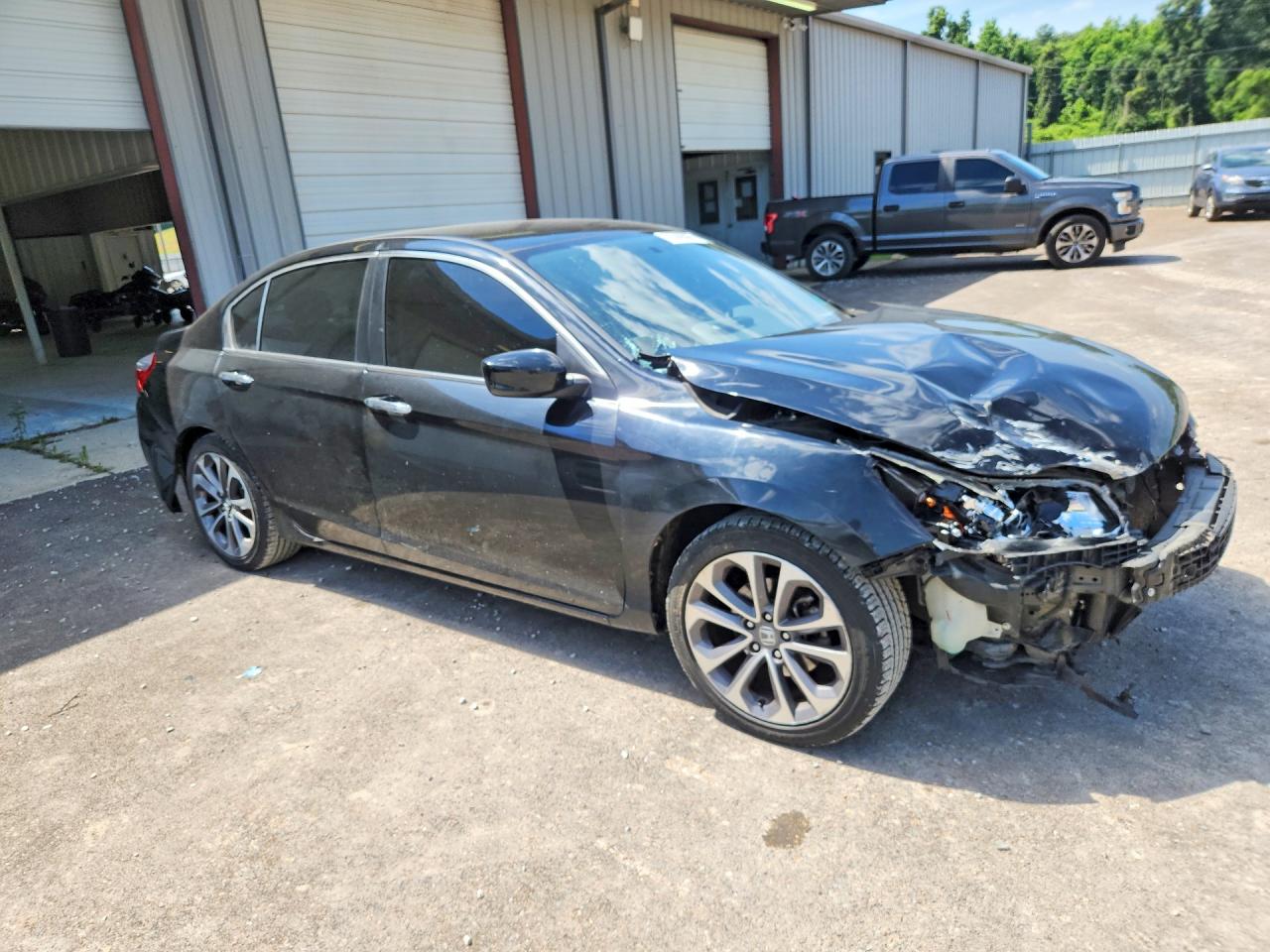 2015 Honda Accord Sport Black vin: 1HGCR2F53FA192665