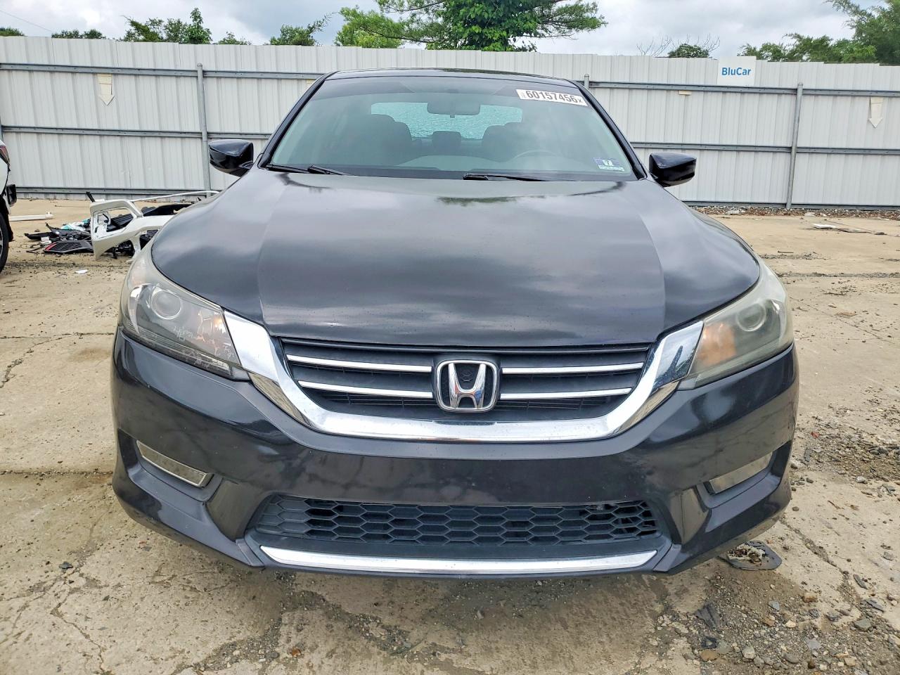 2015 Honda Accord Sport Черный vin: 1HGCR2F53FA225678