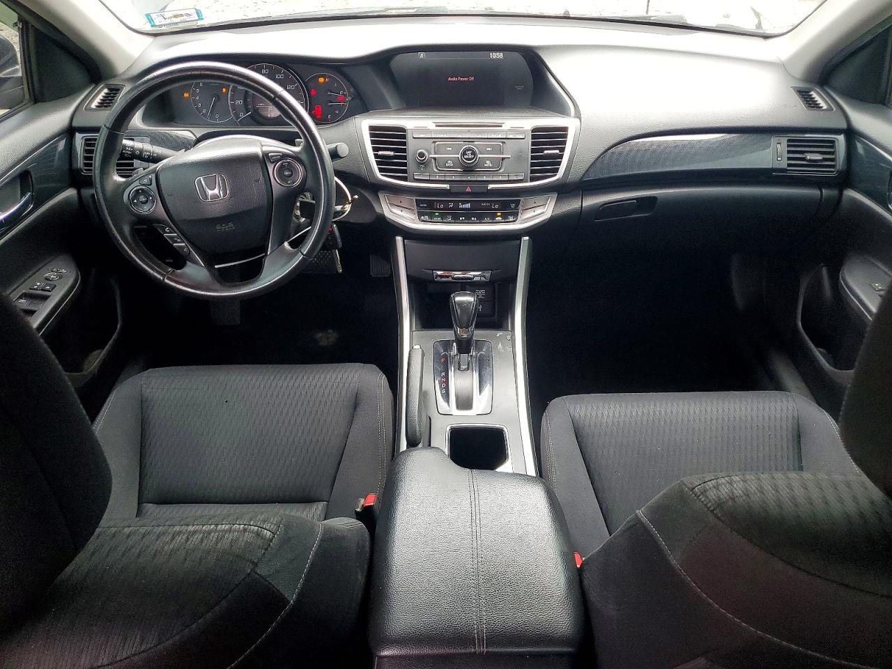2015 Honda Accord Sport Черный vin: 1HGCR2F53FA225678