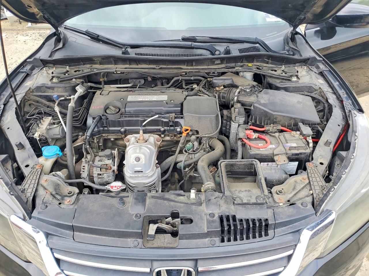 2015 Honda Accord Sport Черный vin: 1HGCR2F53FA225678