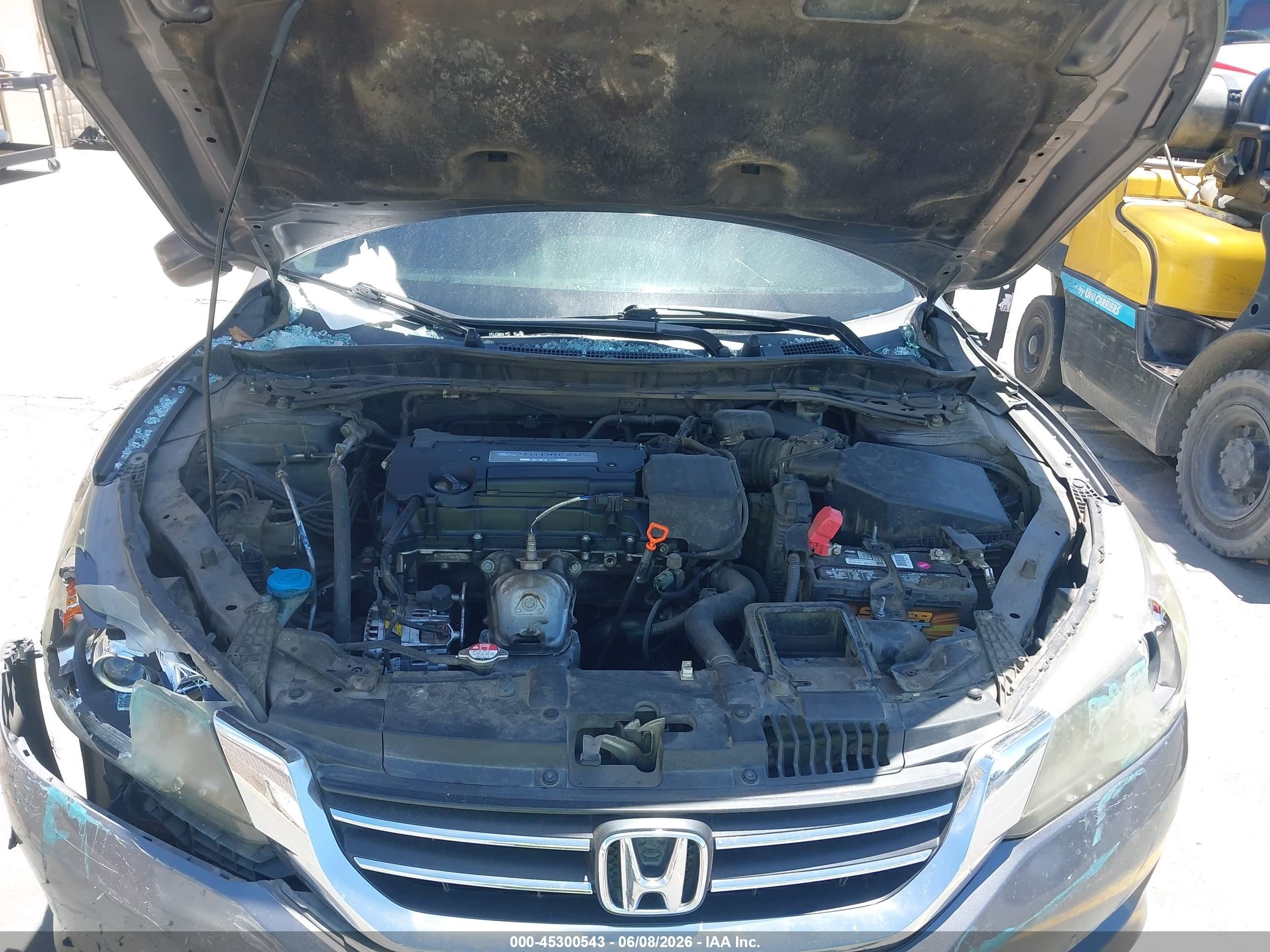 2015 Honda Accord Sport Gray vin: 1HGCR2F53FA236566