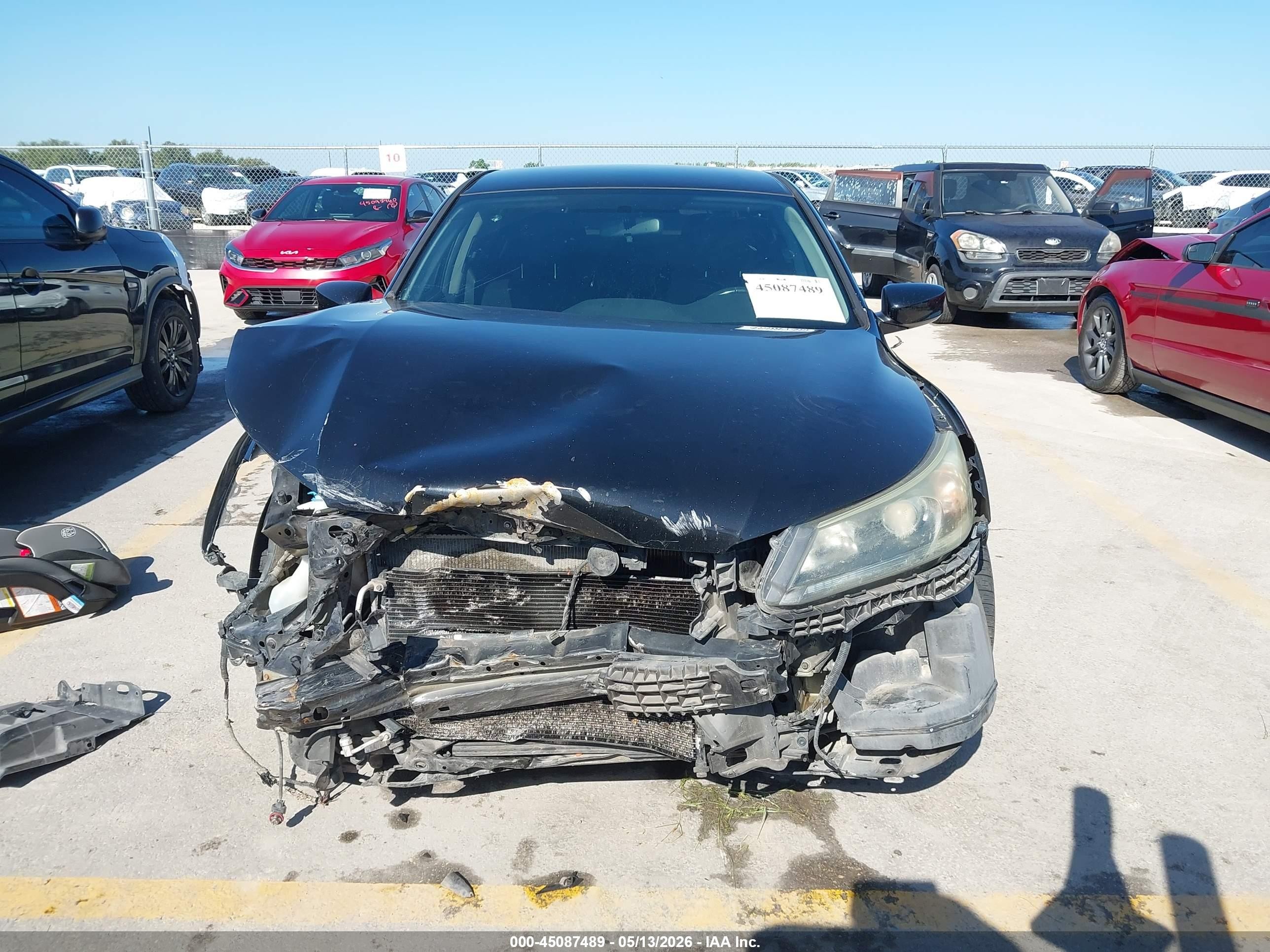 2015 Honda Accord Sport Black vin: 1HGCR2F53FA242528