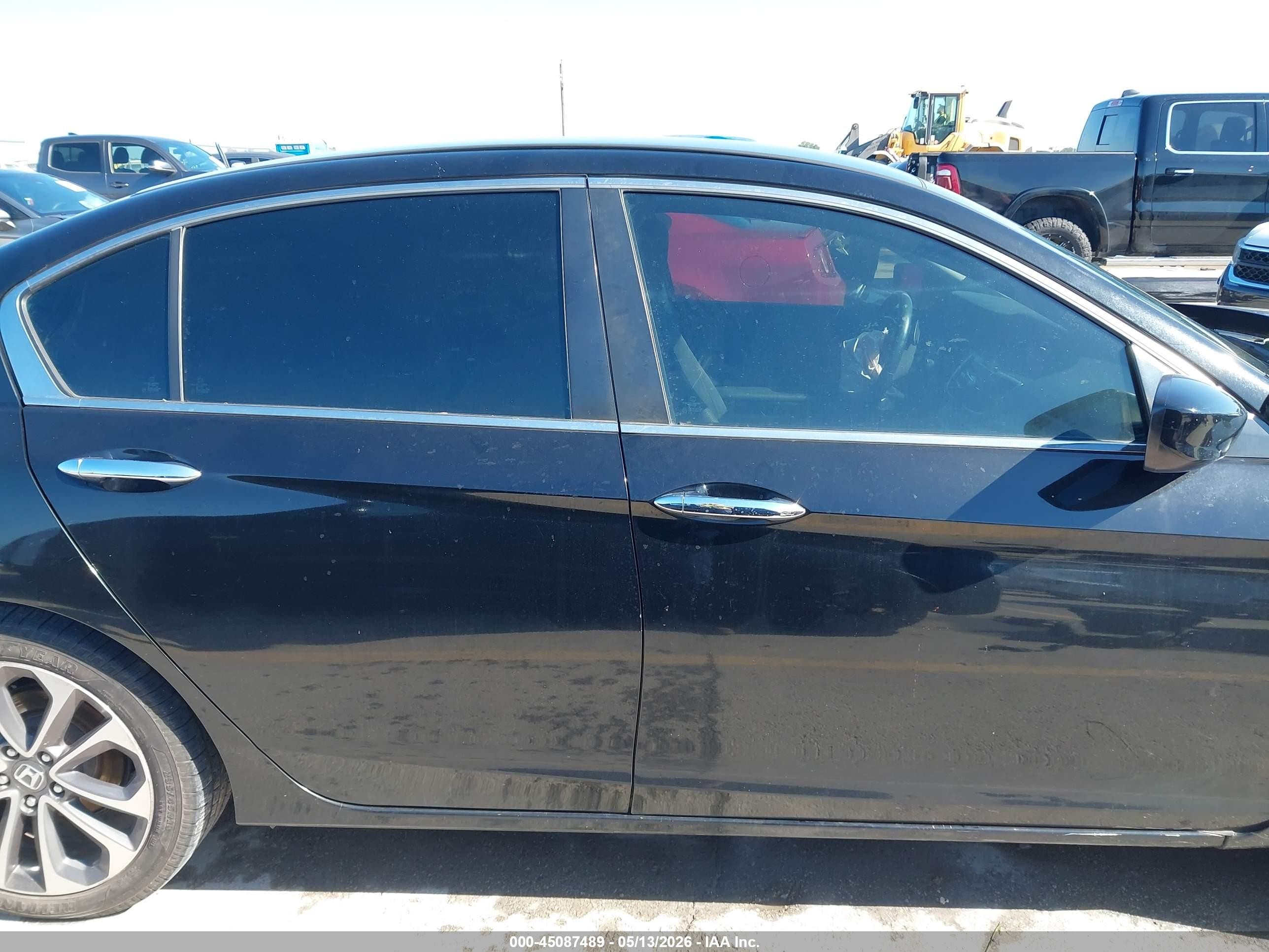 2015 Honda Accord Sport Black vin: 1HGCR2F53FA242528