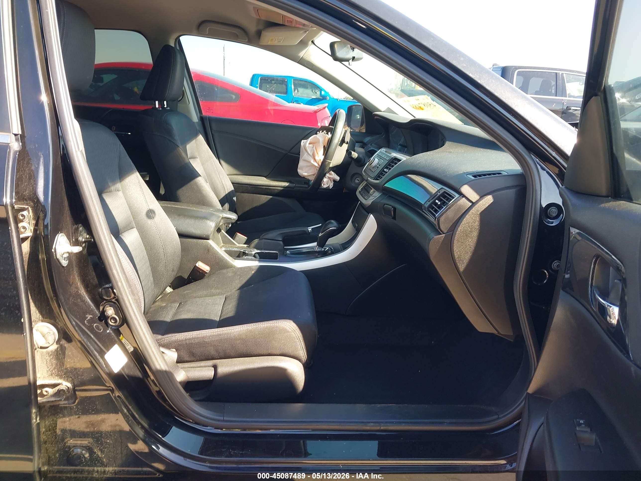 2015 Honda Accord Sport Black vin: 1HGCR2F53FA242528