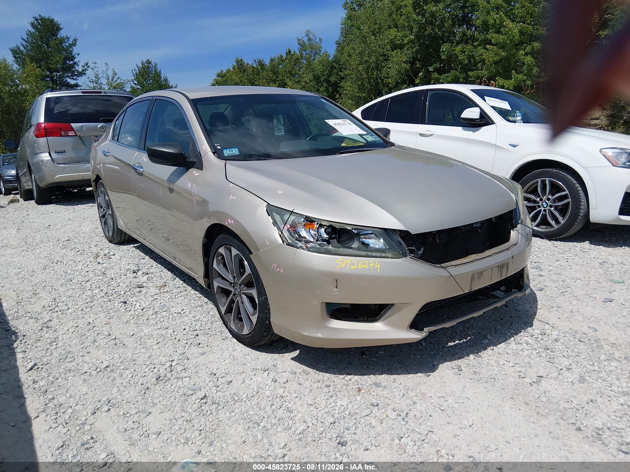 2015 Honda Accord Sport Gold vin: 1HGCR2F53FA252010