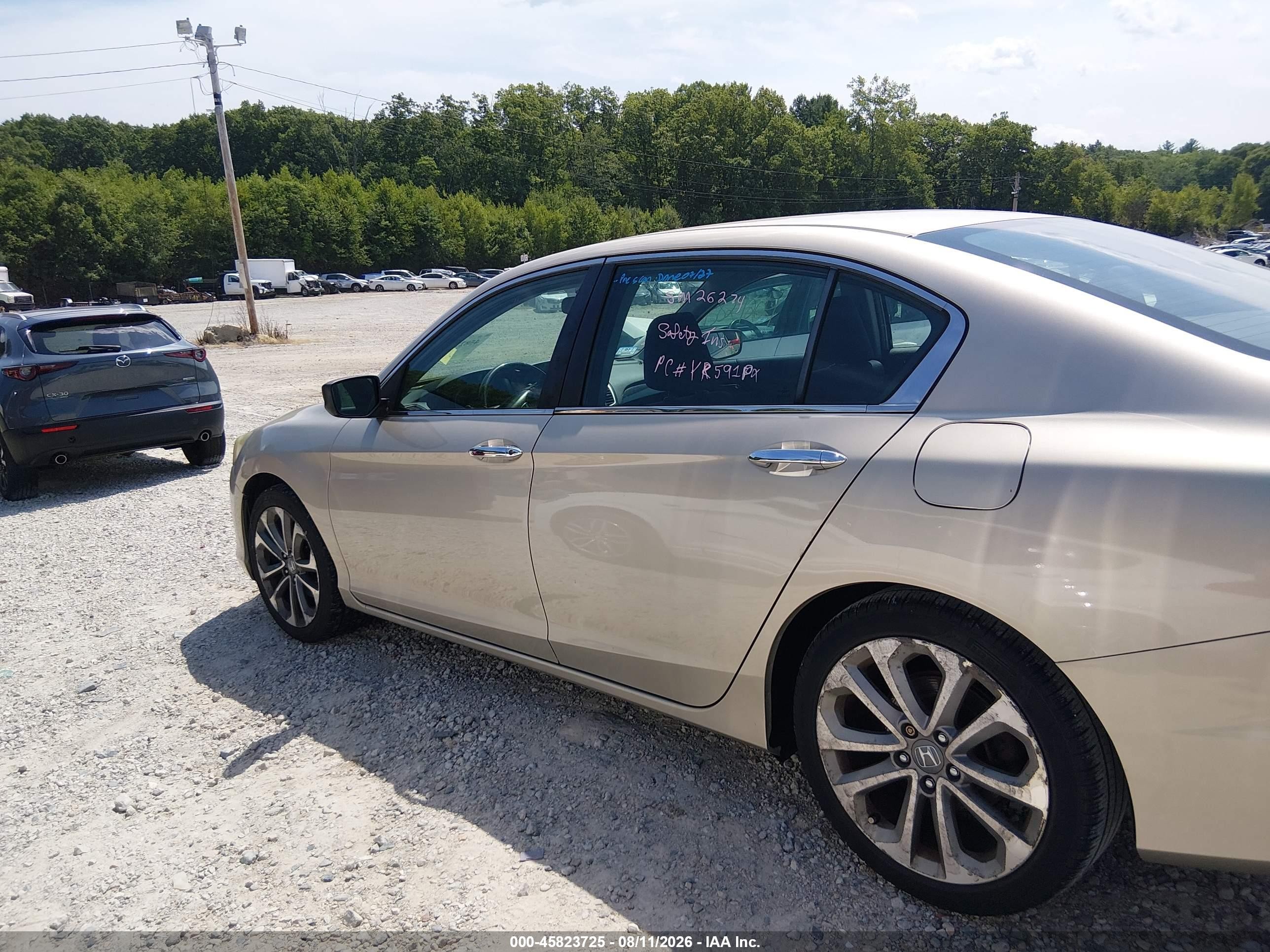 2015 Honda Accord Sport Gold vin: 1HGCR2F53FA252010