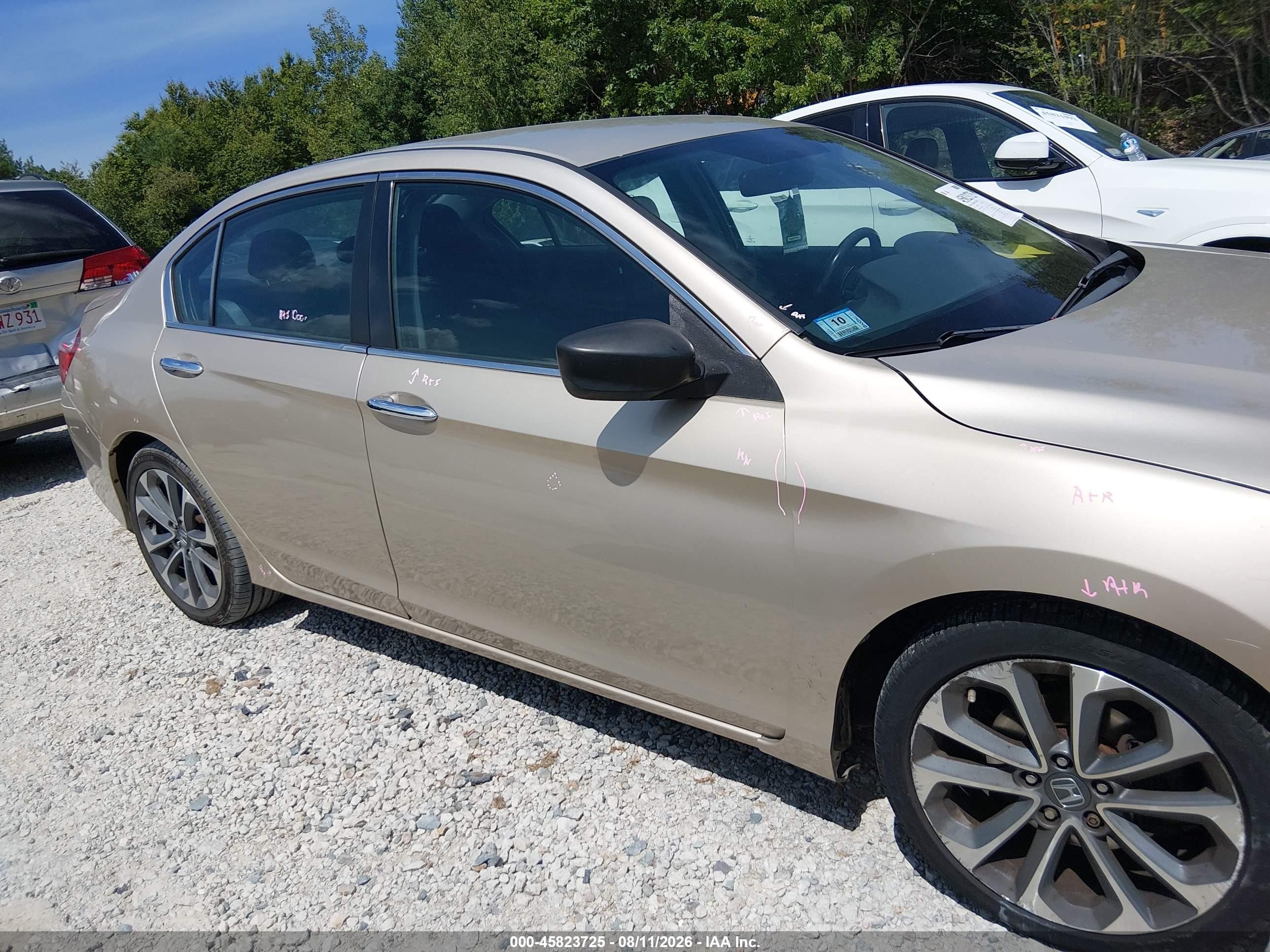2015 Honda Accord Sport Gold vin: 1HGCR2F53FA252010