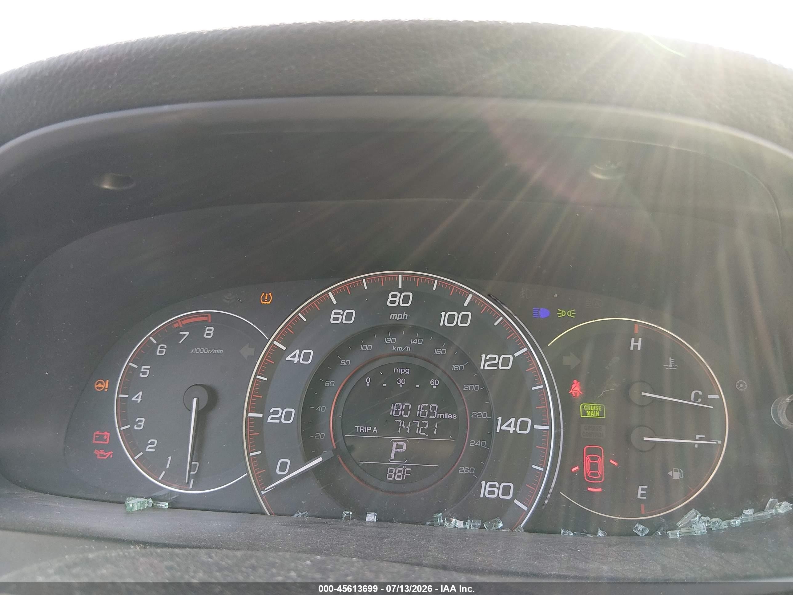 2015 Honda Accord Sport Черный vin: 1HGCR2F53FA266702