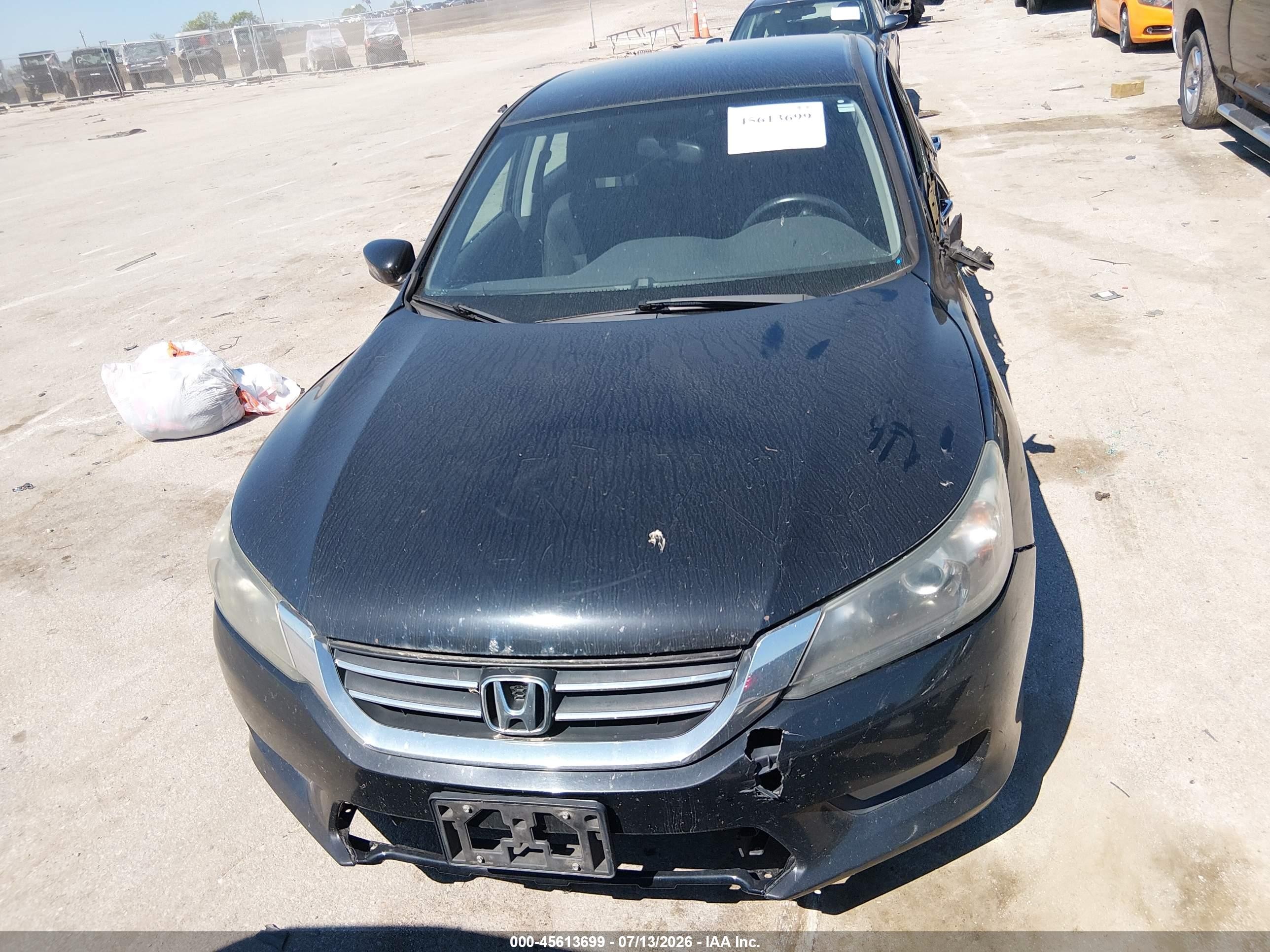 2015 Honda Accord Sport Черный vin: 1HGCR2F53FA266702