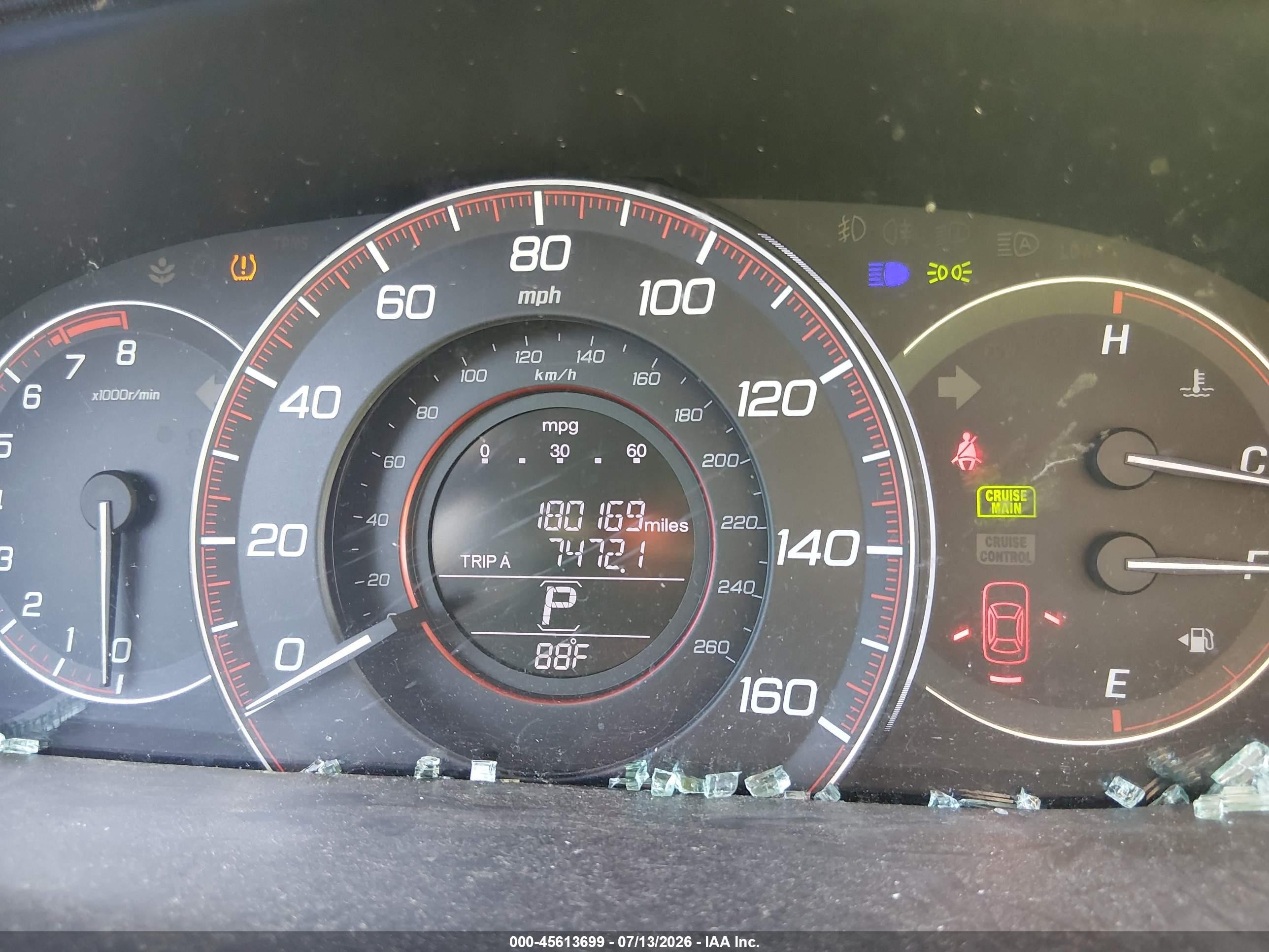 2015 Honda Accord Sport Черный vin: 1HGCR2F53FA266702