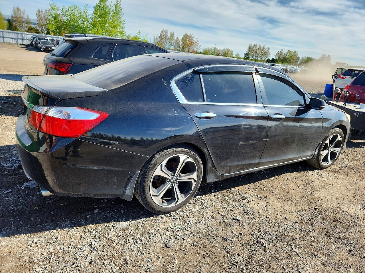 2015 Honda Accord Sport Black vin: 1HGCR2F53FA802368
