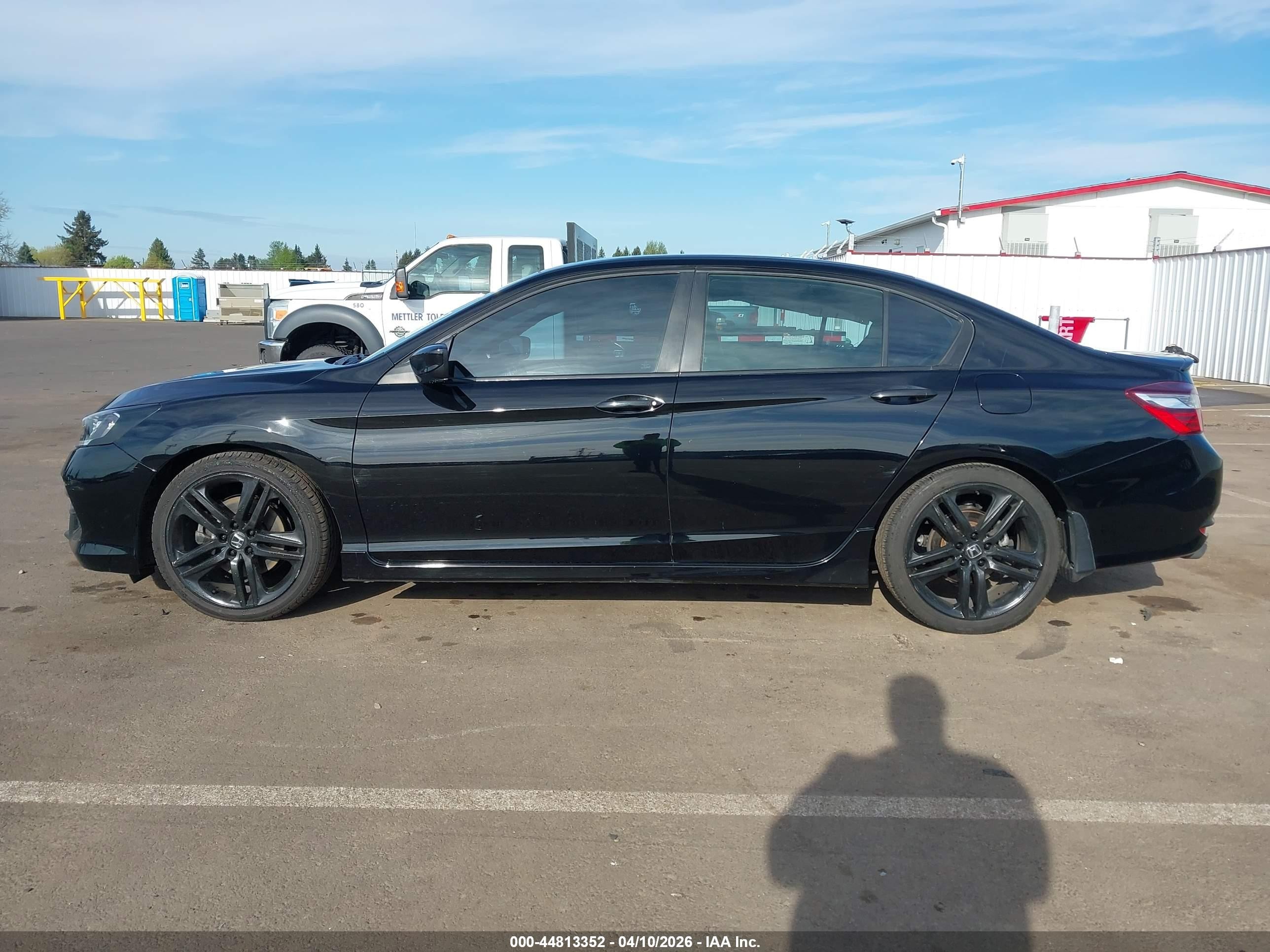 2016 Honda Accord Sport Black vin: 1HGCR2F53GA157951