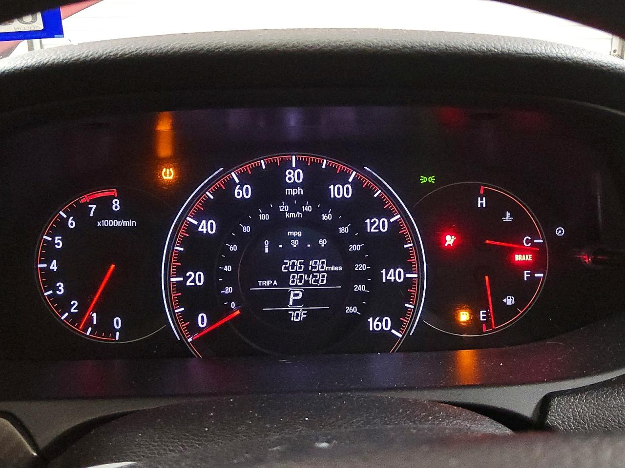 2017 Honda Accord Sport Red vin: 1HGCR2F53HA298682