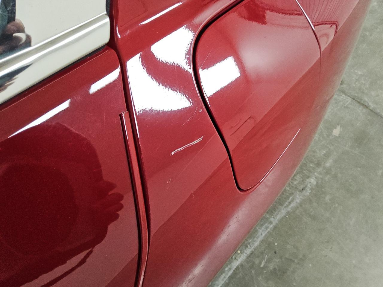 2017 Honda Accord Sport Red vin: 1HGCR2F53HA298682 Damage: Left Qtr Panel, Heavy Scratch, 3 To 4 Inches