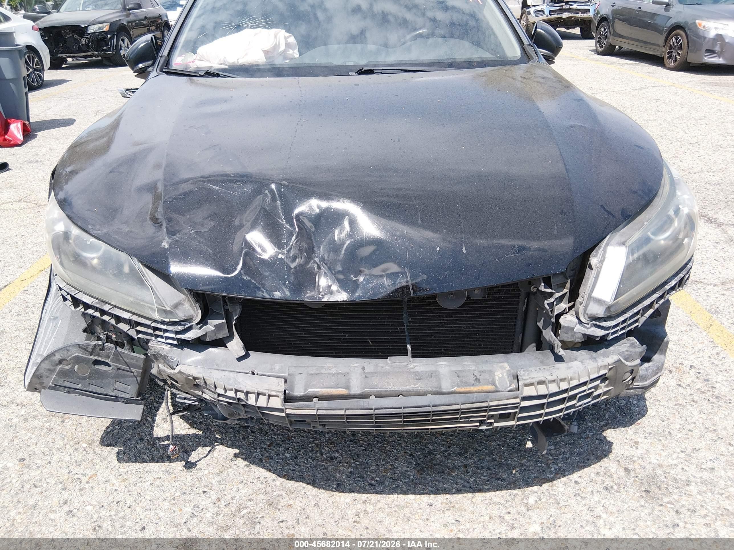 2013 Honda Accord Sport Black vin: 1HGCR2F54DA002644