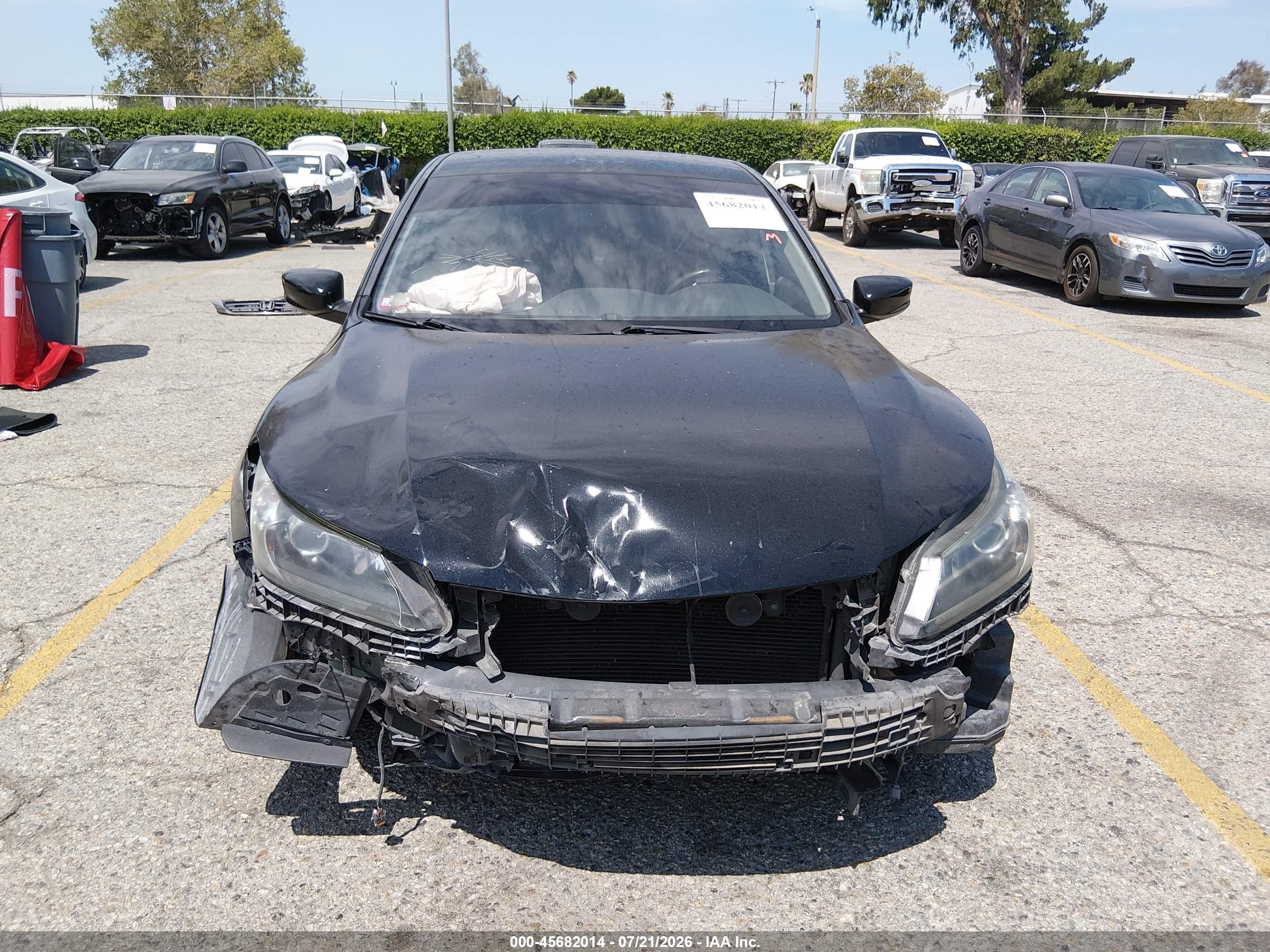 2013 Honda Accord Sport Black vin: 1HGCR2F54DA002644