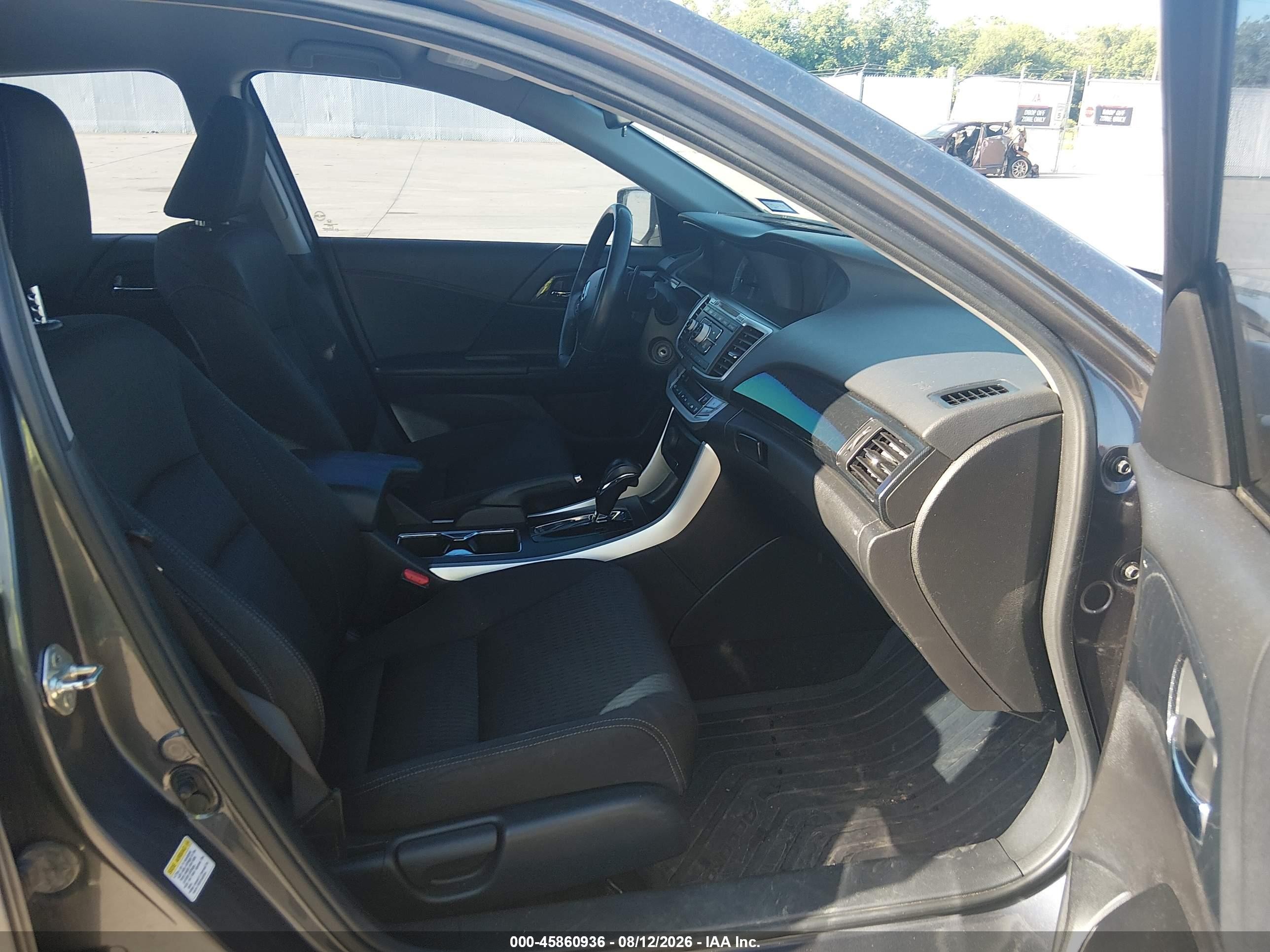2013 Honda Accord Sport Gray vin: 1HGCR2F54DA026751