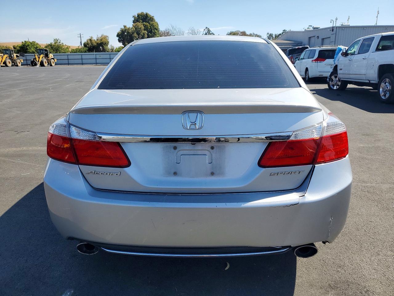 2013 Honda Accord Sport Серебряный vin: 1HGCR2F54DA033067
